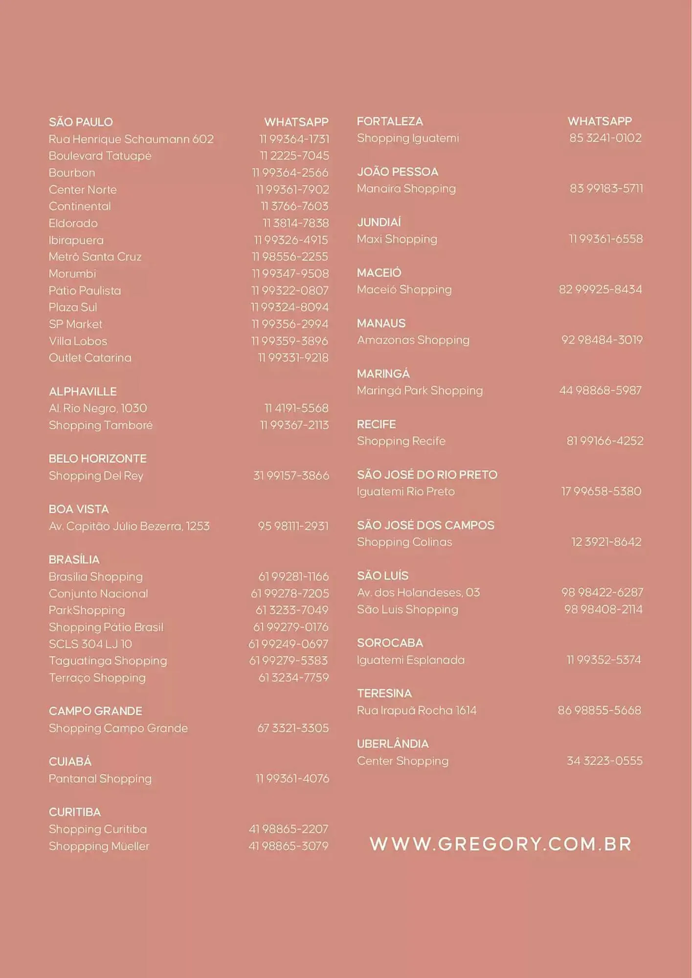 Encarte de Catálogo Gregory 30 de julho até 30 de julho 2025 - Pagina 49