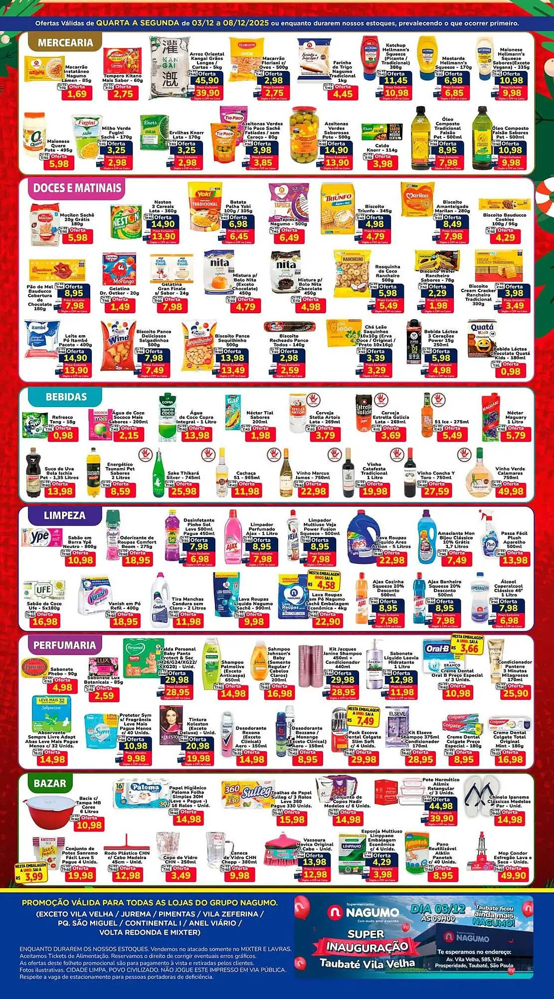 Encarte de Folheto Nagumo 3 de dezembro até 8 de dezembro 2025 - Pagina 2