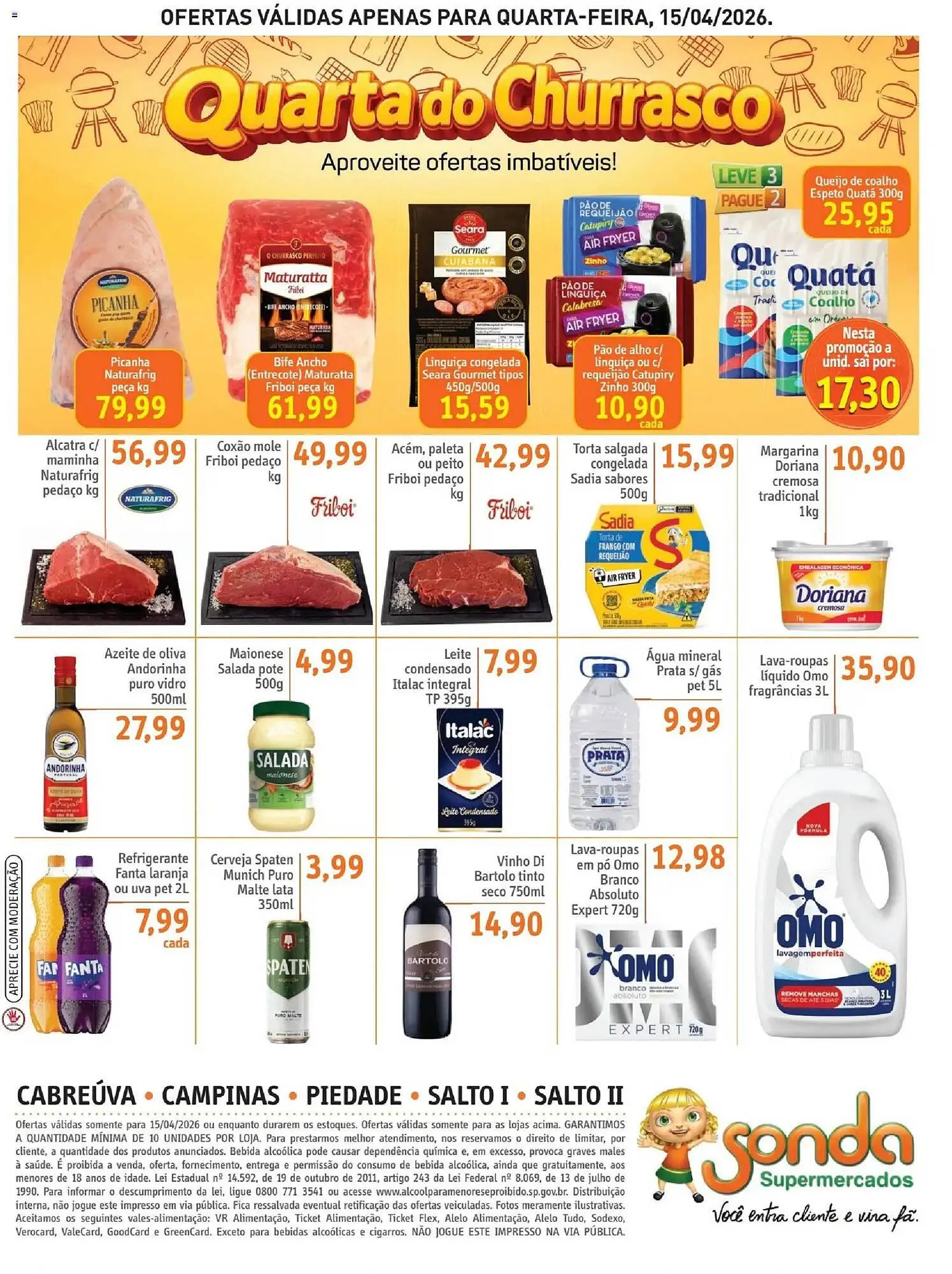 Encarte de Folheto Sonda 15 de abril até 15 de abril 2026 - Pagina 4