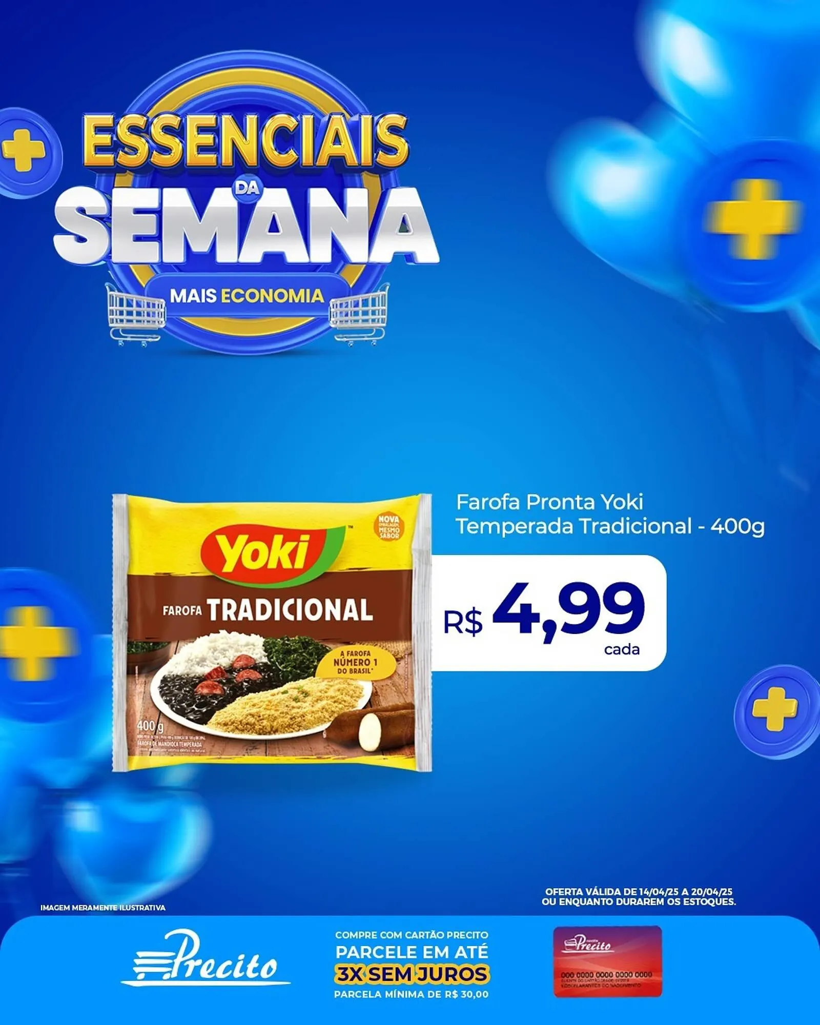 Encarte de Catálogo Supermercado Precito 14 de abril até 20 de abril 2025 - Pagina 4