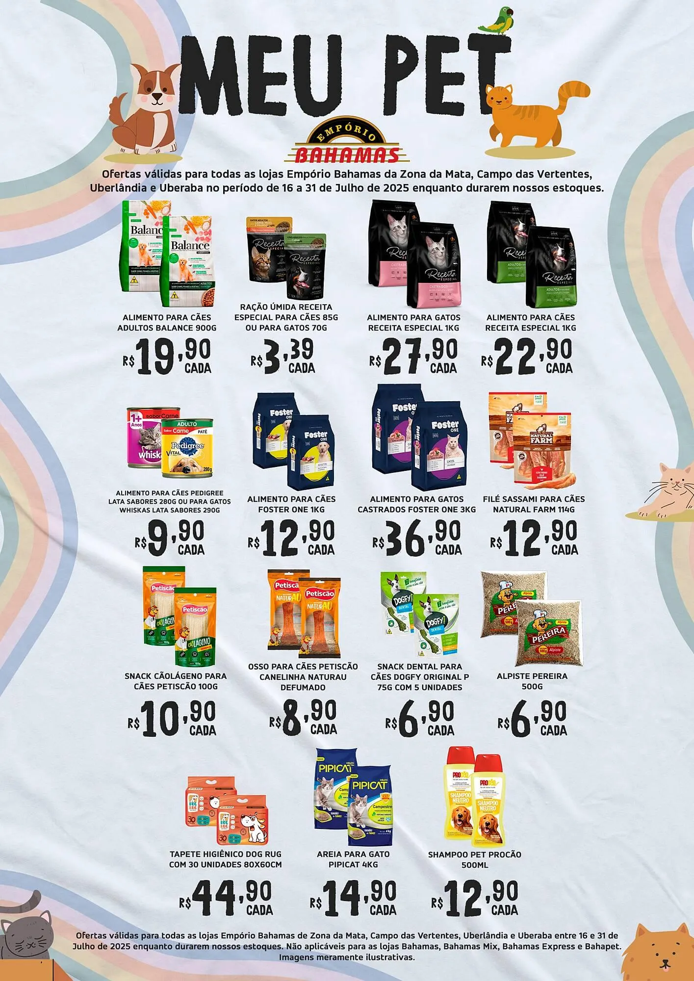 Encarte de Catálogo Empório Bahamas 16 de julho até 31 de julho 2025 - Pagina 1