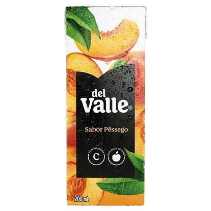 Suco Néctar de Pêssego 200ml 1 UN Del Valle
