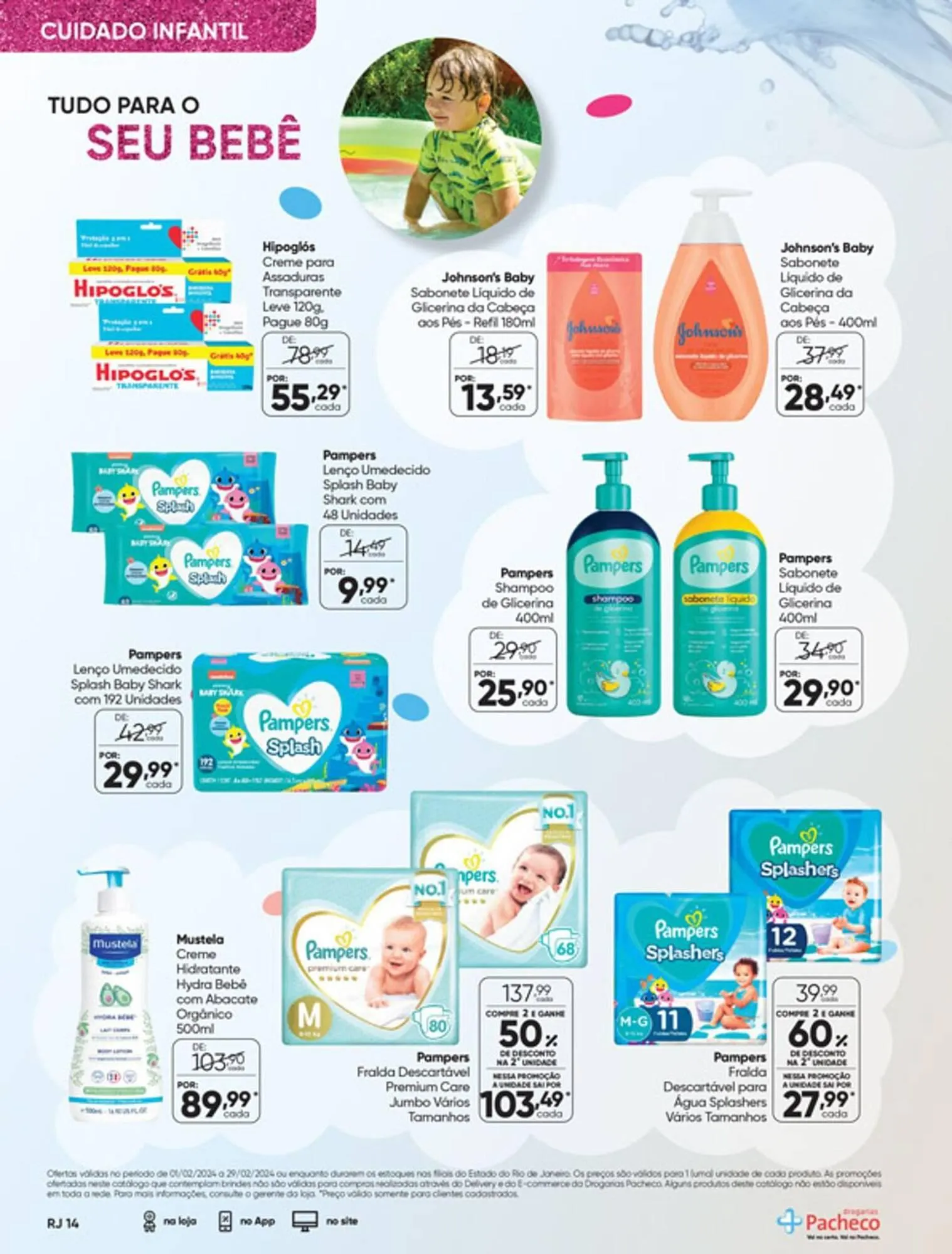 Encarte de Catálogo Drogarias Pacheco 1 de fevereiro até 29 de fevereiro 2024 - Pagina 14