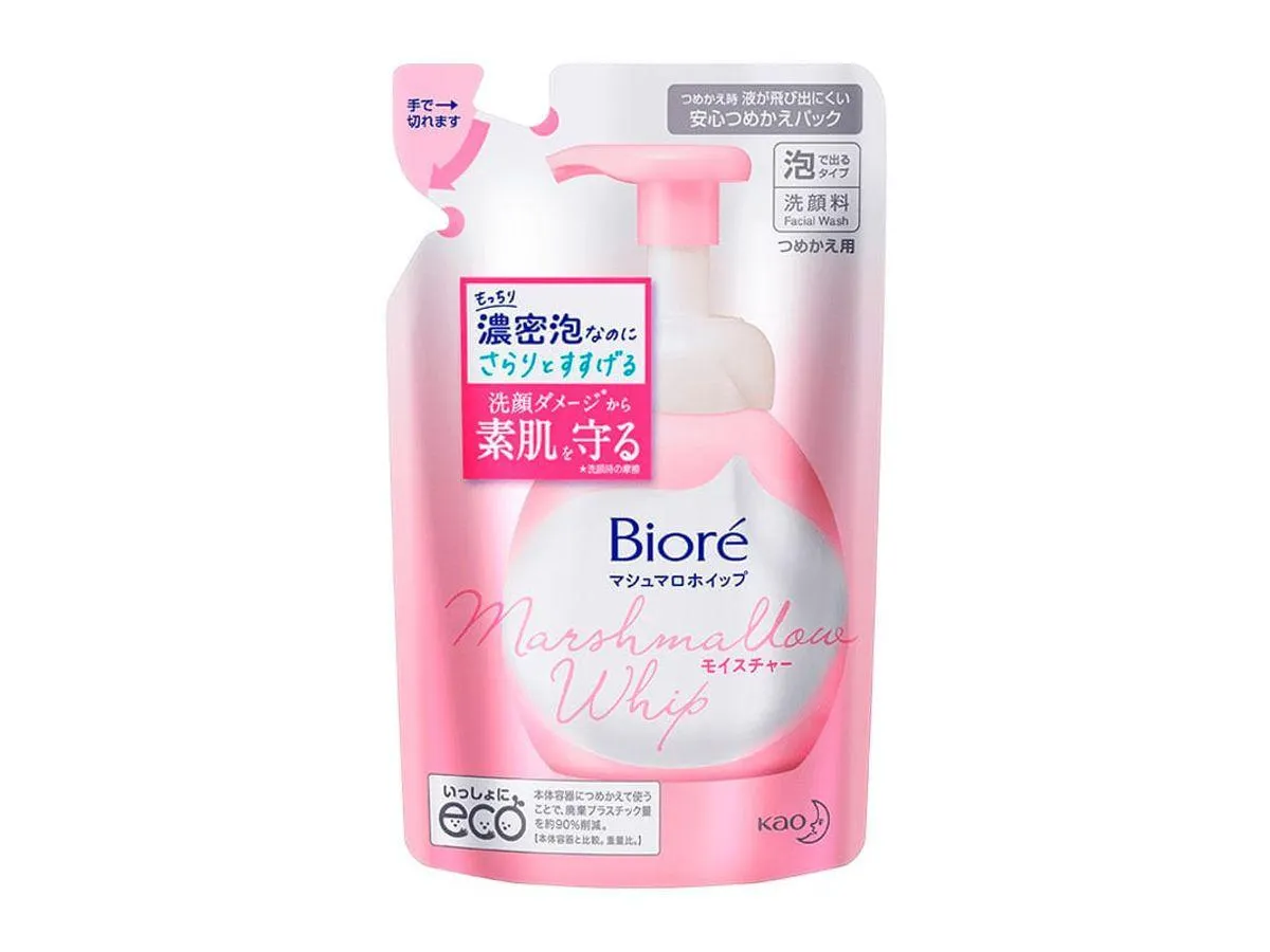 Refil Sabonete Facial Bioré Marshmallow Whip 130ml