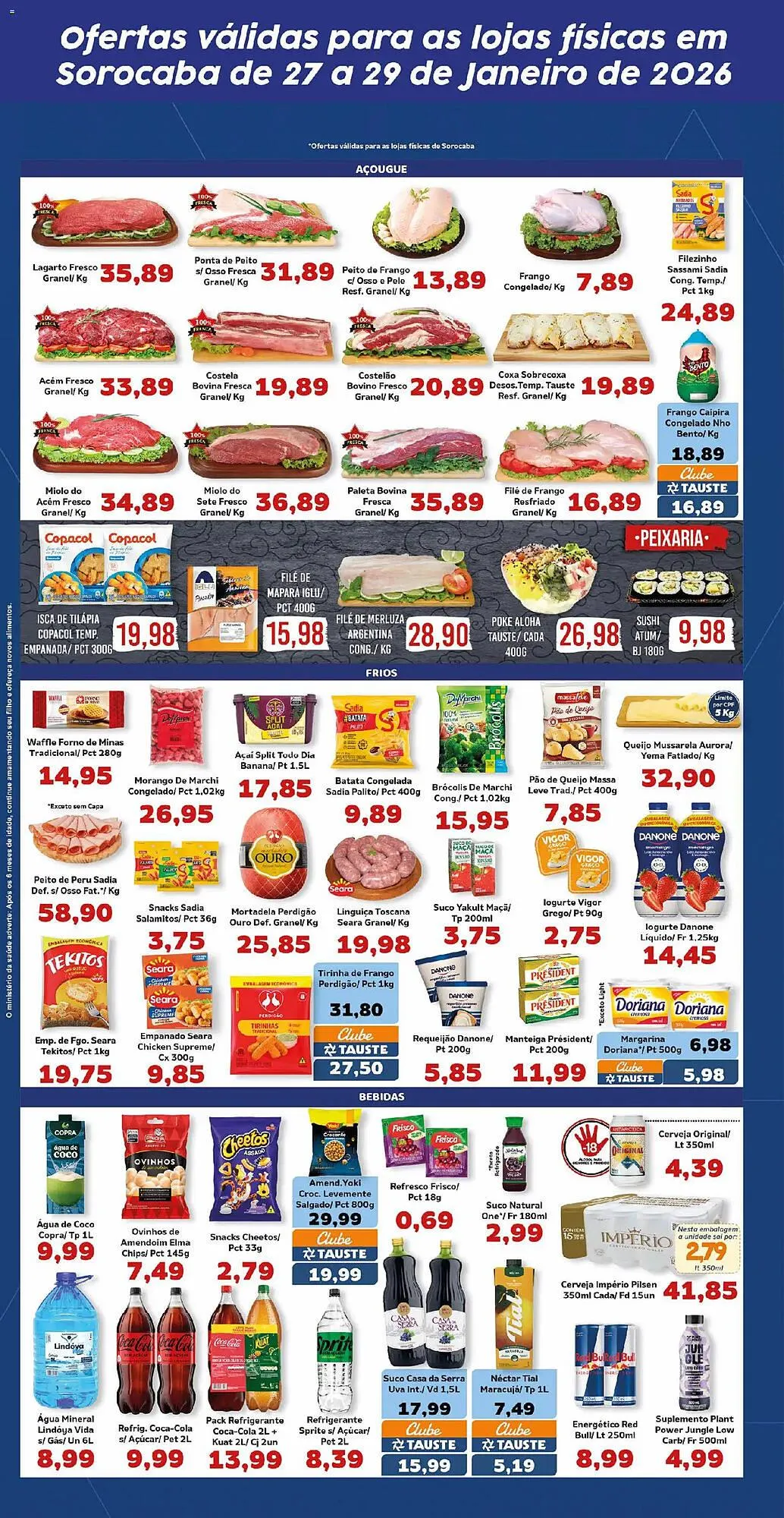 Encarte de Catálogo Supermercados Tauste 27 de janeiro até 30 de janeiro 2026 - Pagina 4