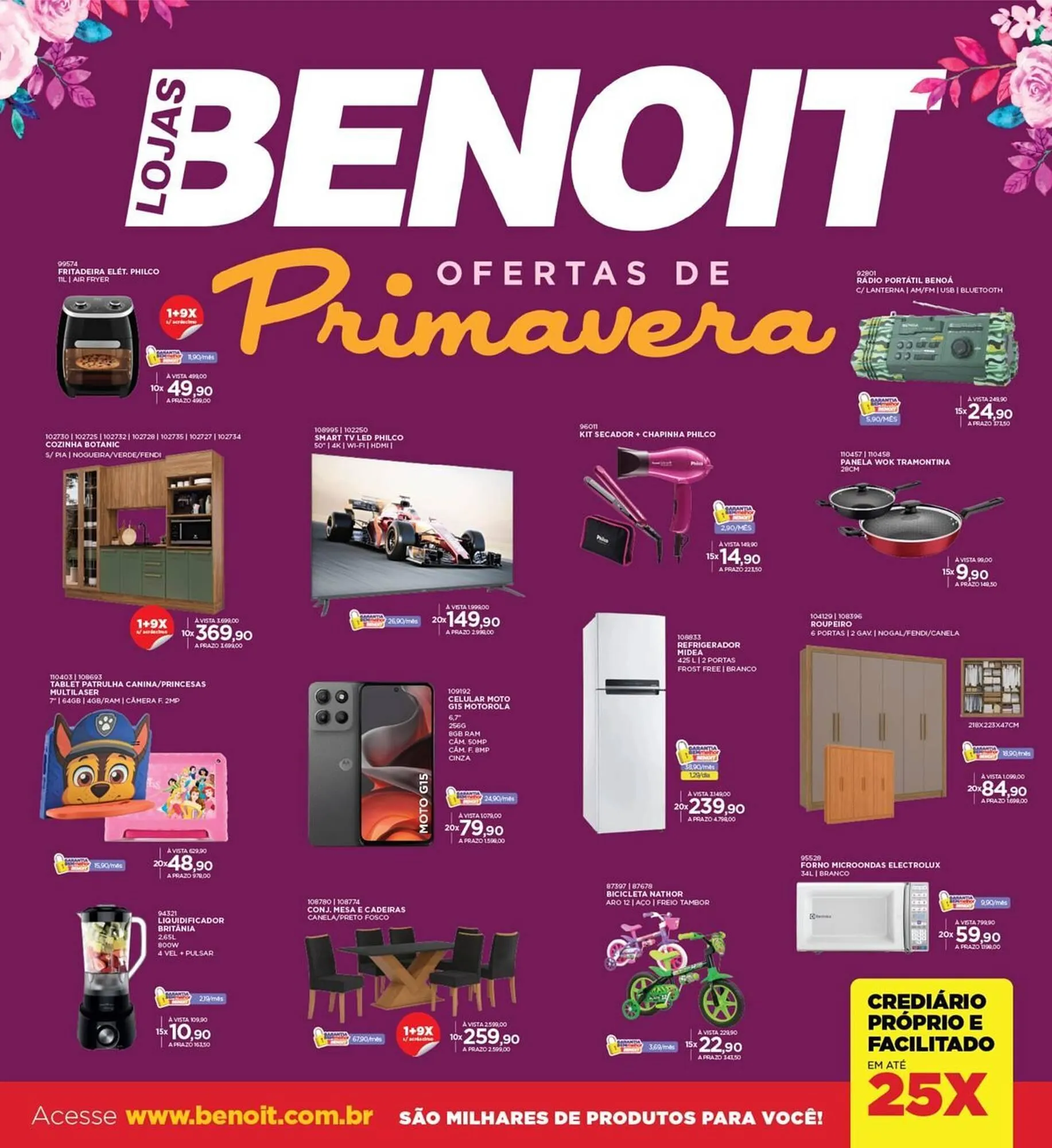 Folheto Benoit - 1