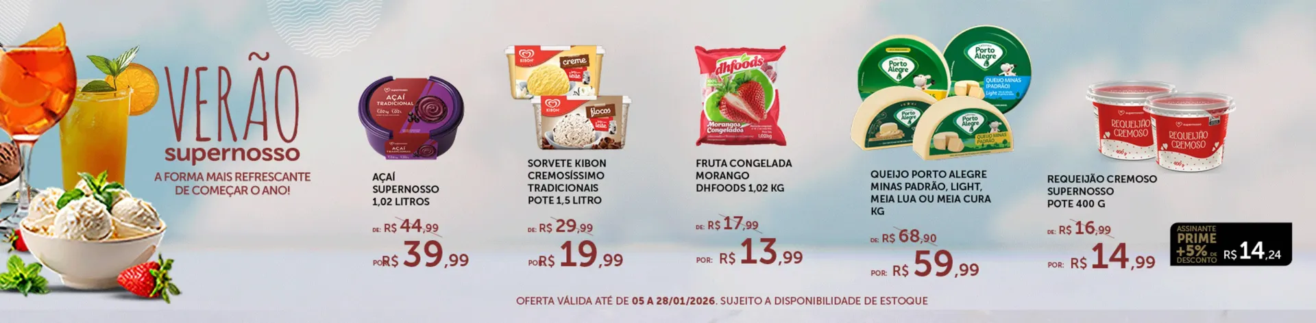 Encarte de Folheto Super Nosso 19 de janeiro até 31 de janeiro 2026 - Pagina 14