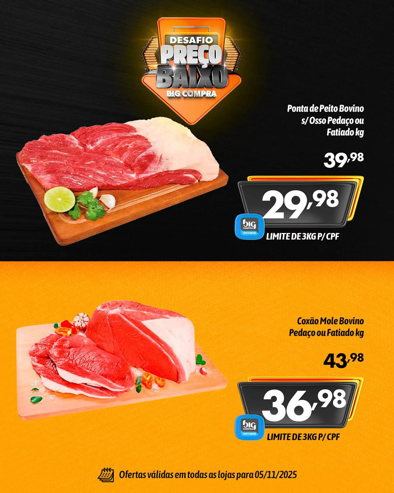 Encarte de Catálogo Supermercados Big Compra 5 de novembro até 5 de novembro 2025 - Pagina 3