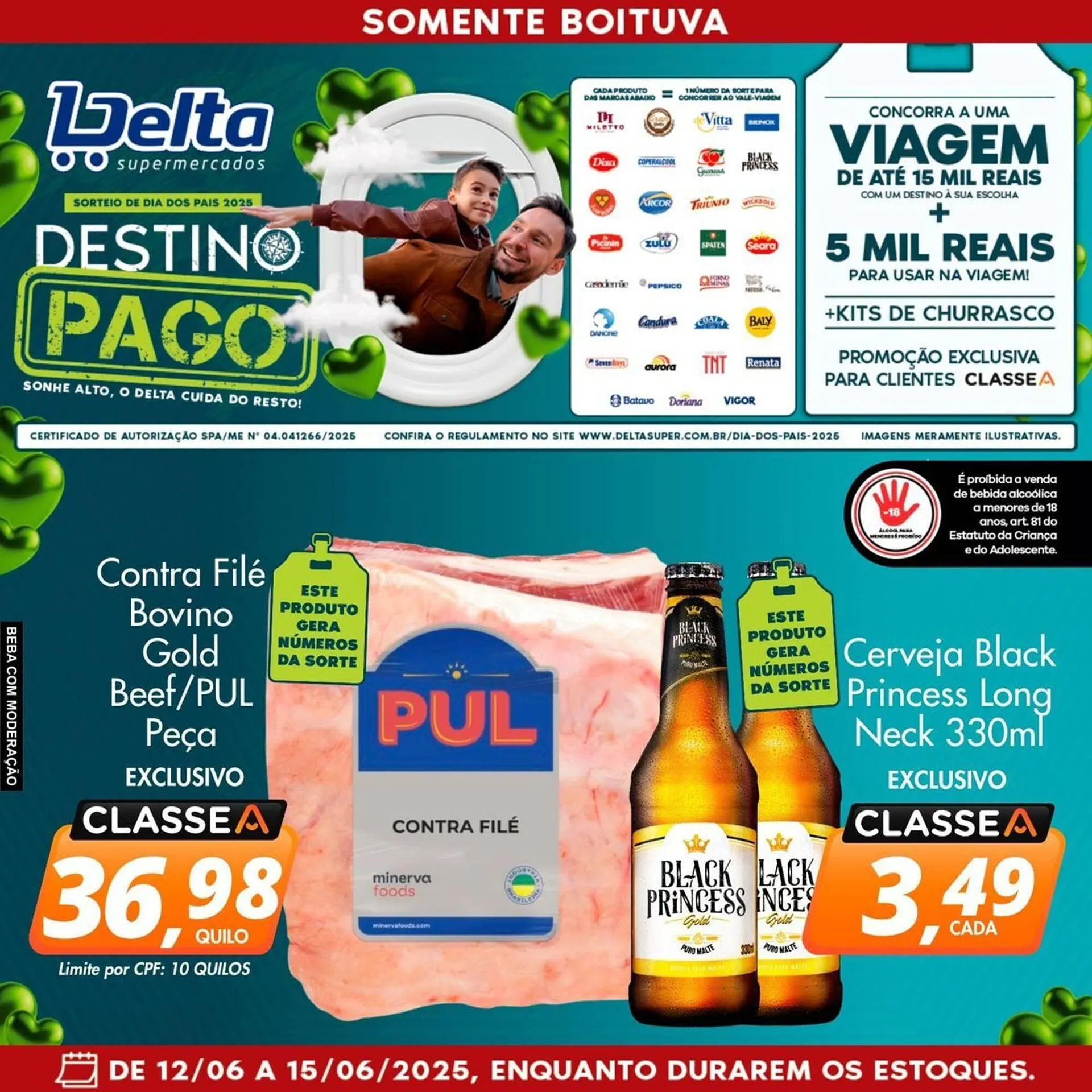 Encarte de Catálogo Delta Supermercados 12 de junho até 15 de junho 2025 - Pagina 8