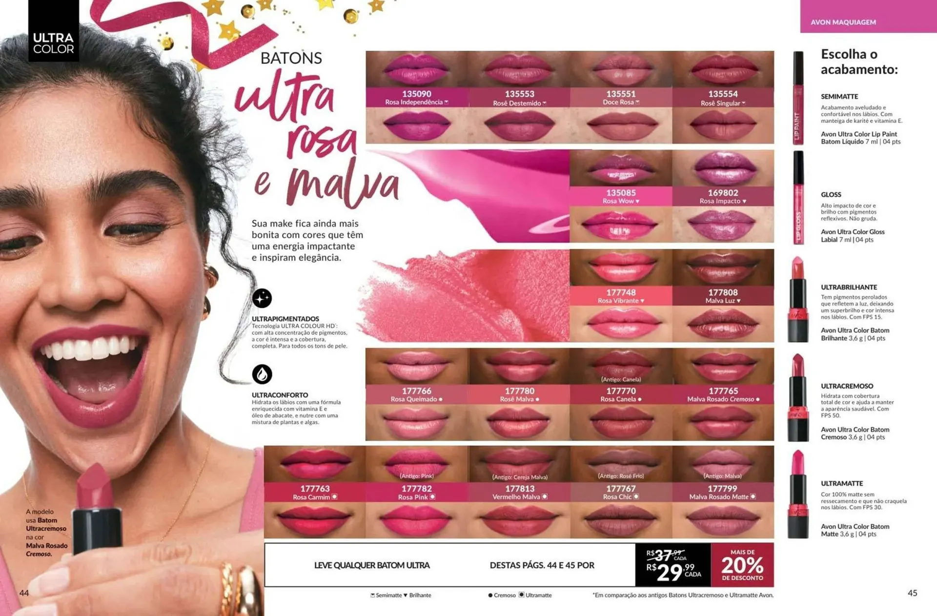 Encarte de Catálogo Avon 1 de março até 31 de março 2026 - Pagina 23
