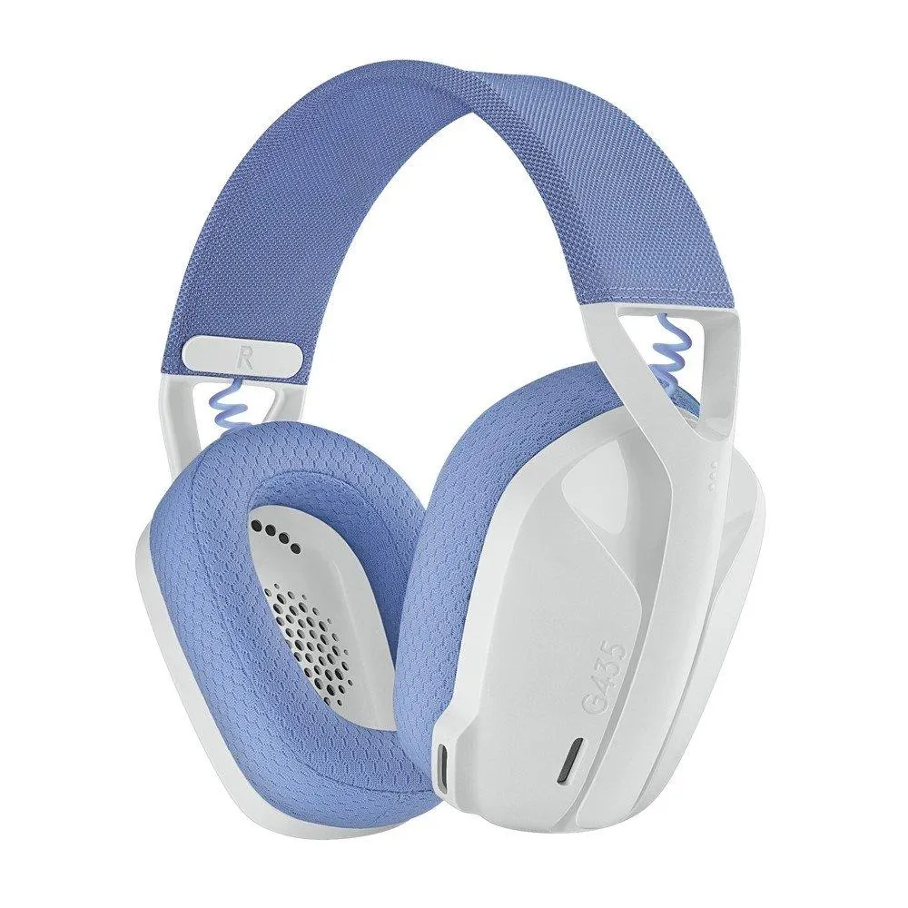 Headset Gamer Wireless Logitech G435 Branco
