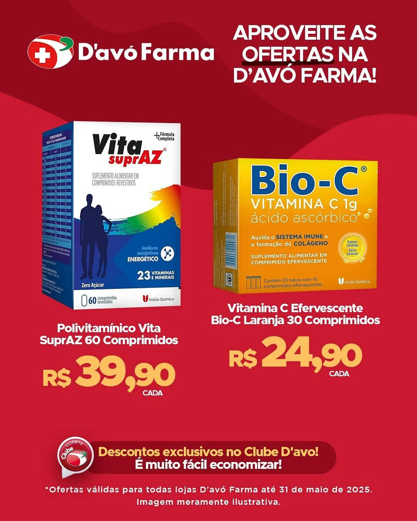 Encarte de Catálogo D'avó Supermercado 12 de maio até 31 de maio 2025 - Pagina 1
