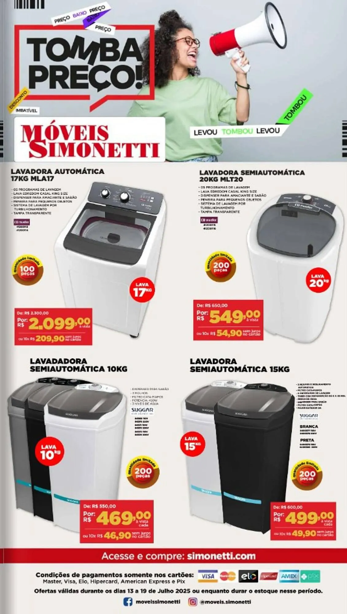 Encarte de Catálogo Móveis Simonetti 14 de julho até 19 de julho 2025 - Pagina 35