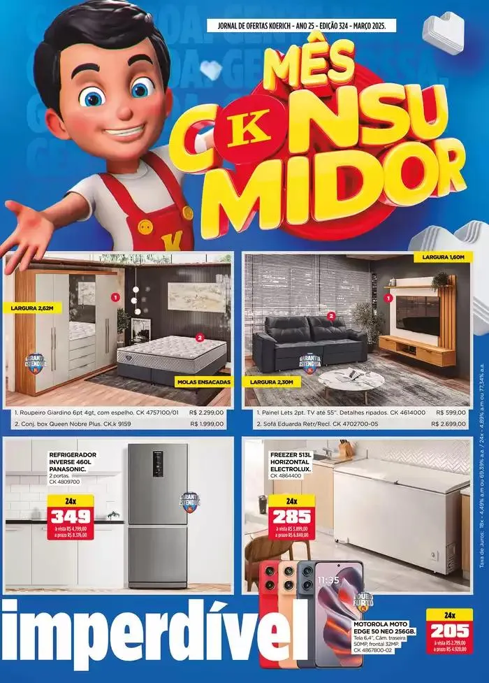 Encarte de Mês Consumidor 3 de março até 31 de março 2025 - Pagina 1