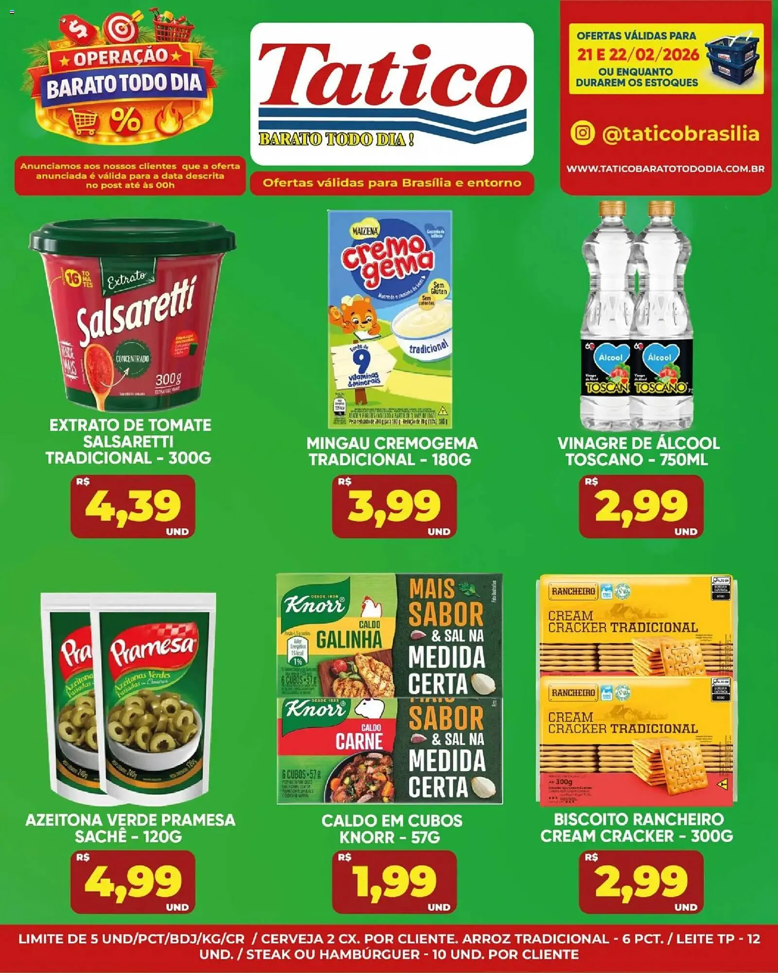 Encarte de Tabloide Tatico 23 de fevereiro até 23 de fevereiro 2026 - Pagina 22