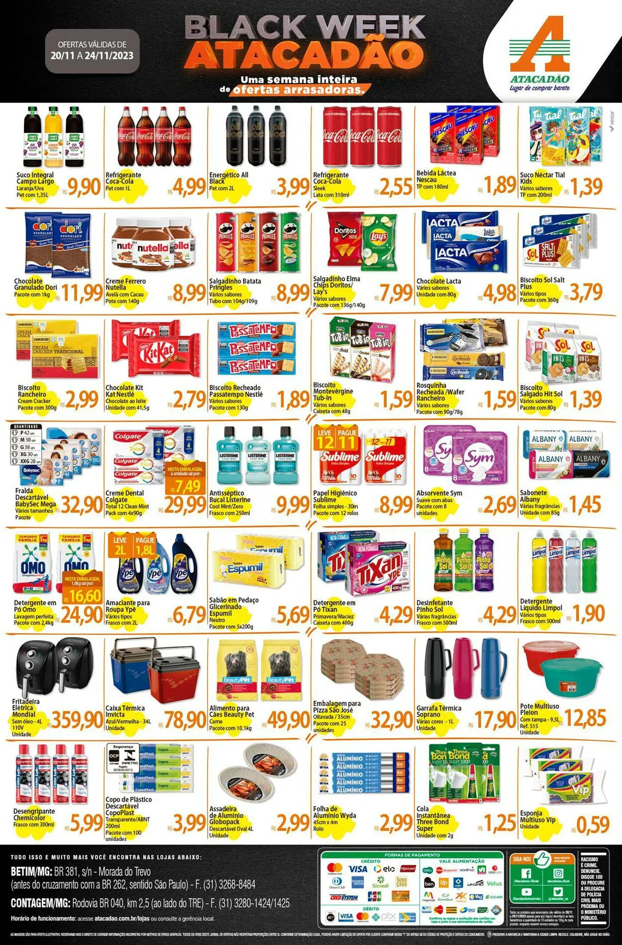 Encarte de Atacadão - MG - Betim e Contagem 20 de novembro até 24 de novembro 2023 - Pagina 2