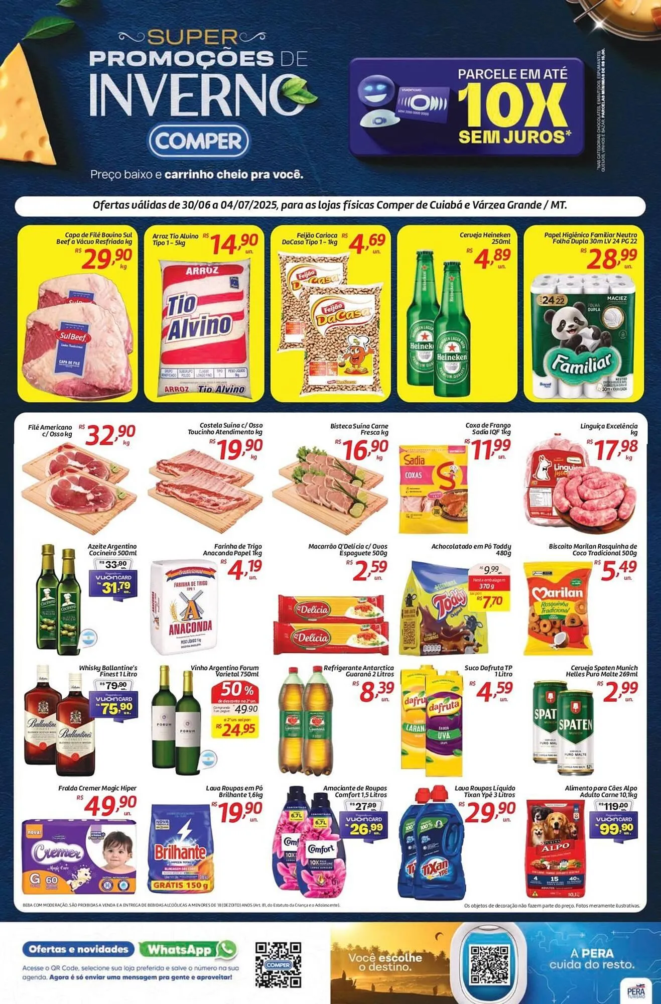 Encarte de Catálogo Comper 30 de junho até 4 de julho 2025 - Pagina 1