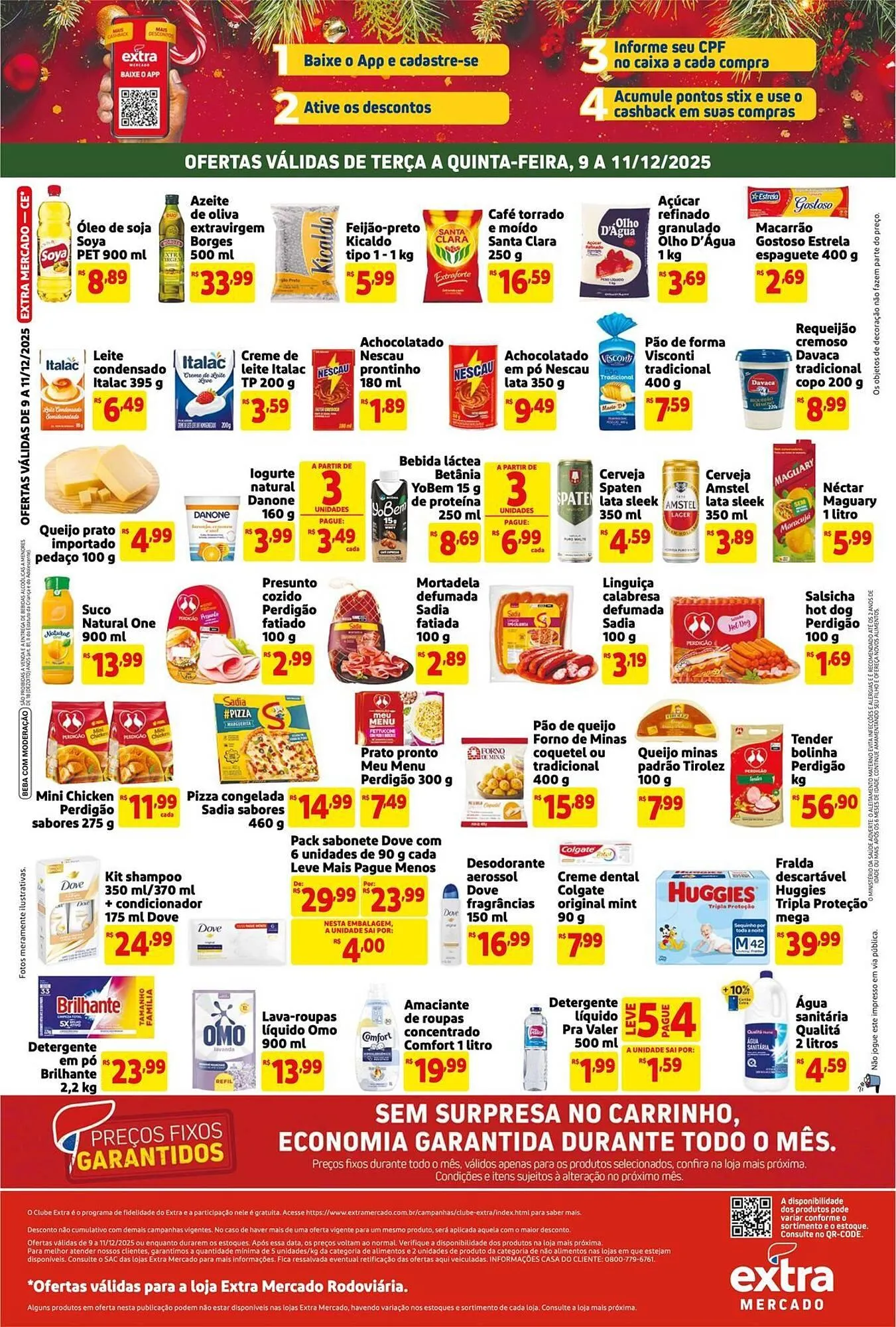 Encarte de Encarte Mercado Extra 9 de dezembro até 11 de dezembro 2025 - Pagina 2