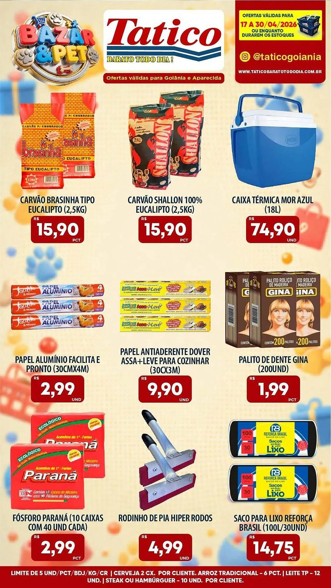 Encarte de Tabloide Tatico 21 de abril até 21 de abril 2026 - Pagina 44