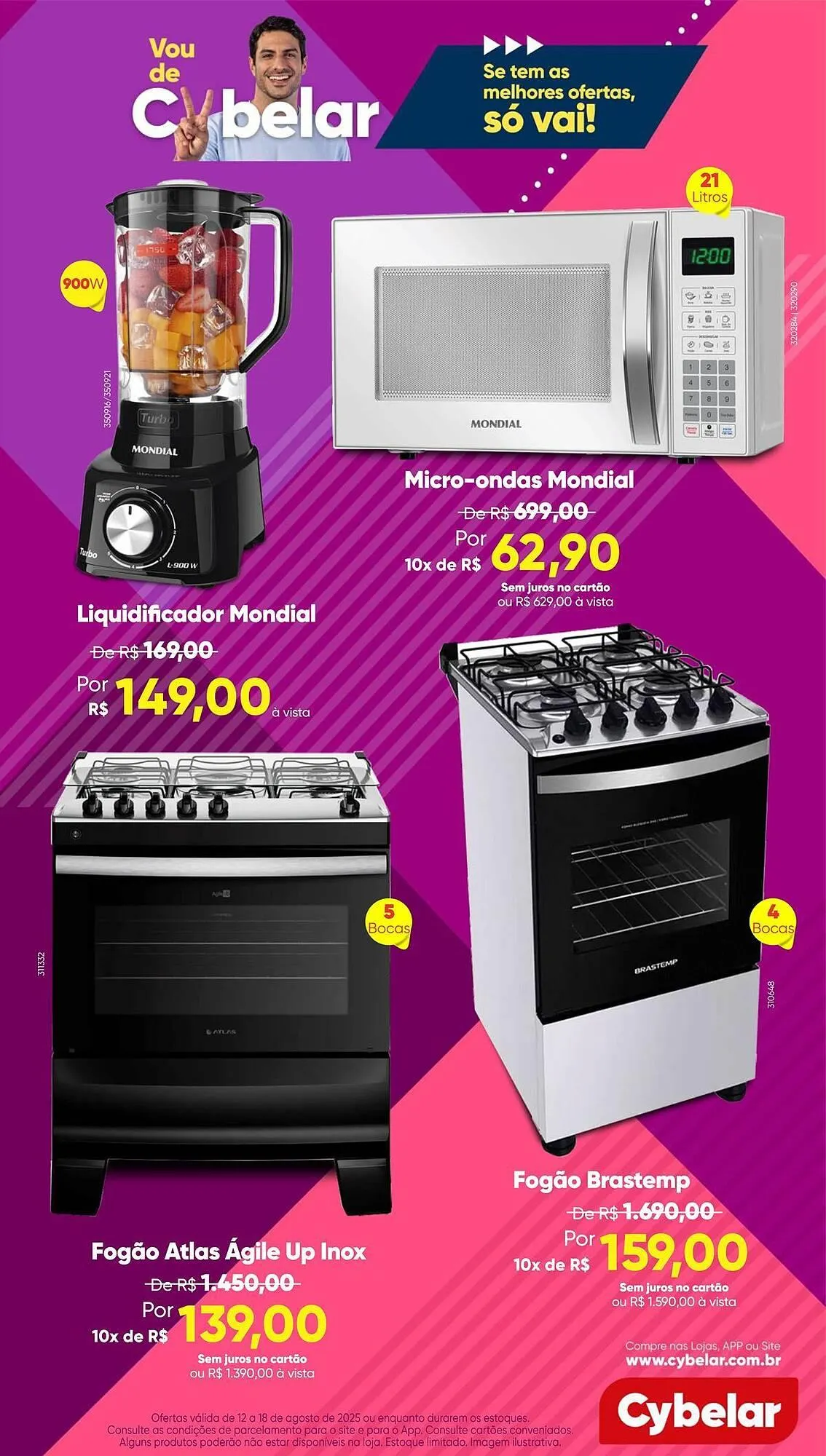 Encarte de Catálogo Cybelar 15 de agosto até 18 de agosto 2025 - Pagina 7