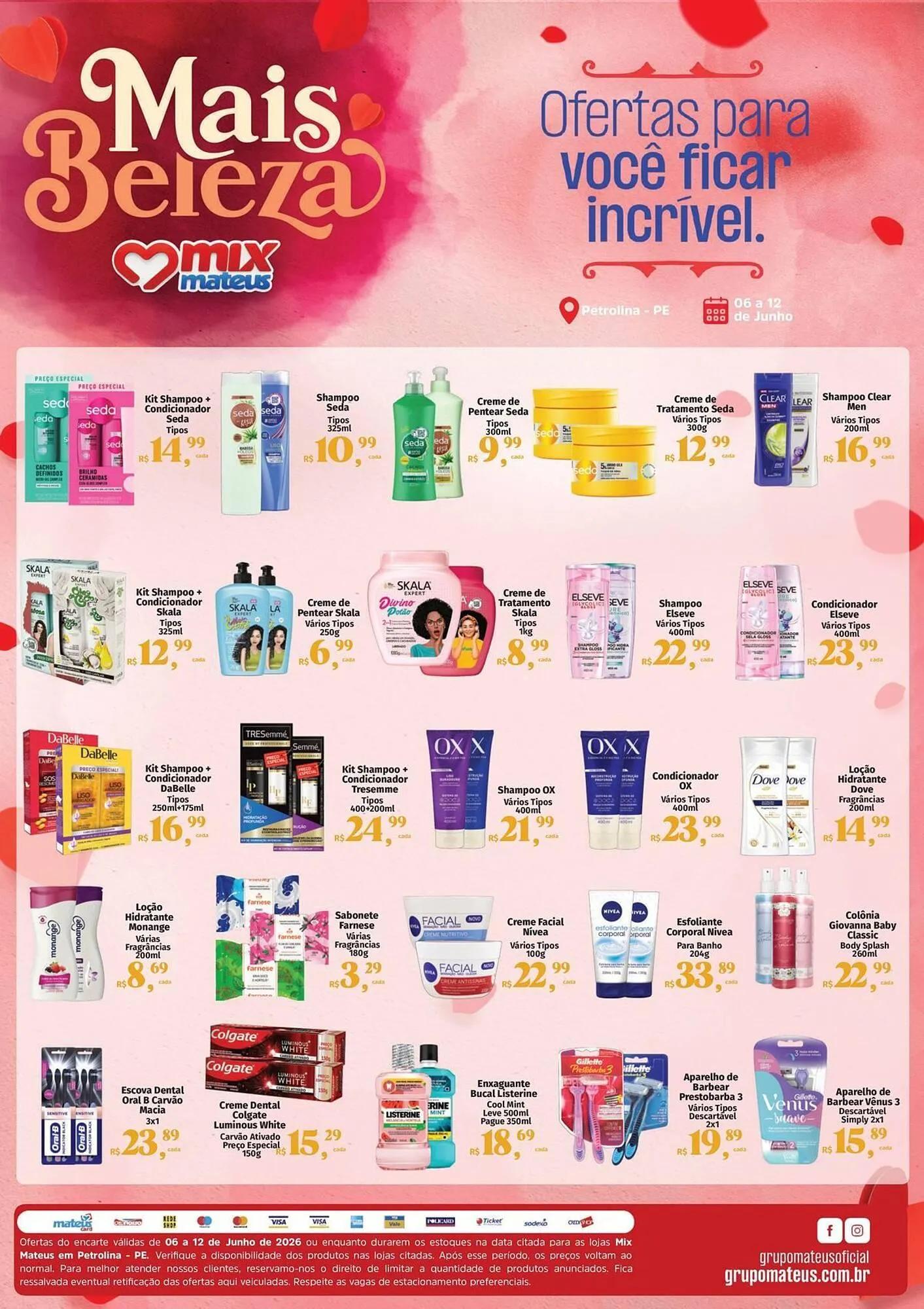 Encarte de Catálogo Supermercados Mateus 6 de junho até 12 de junho 2026 - Pagina 1