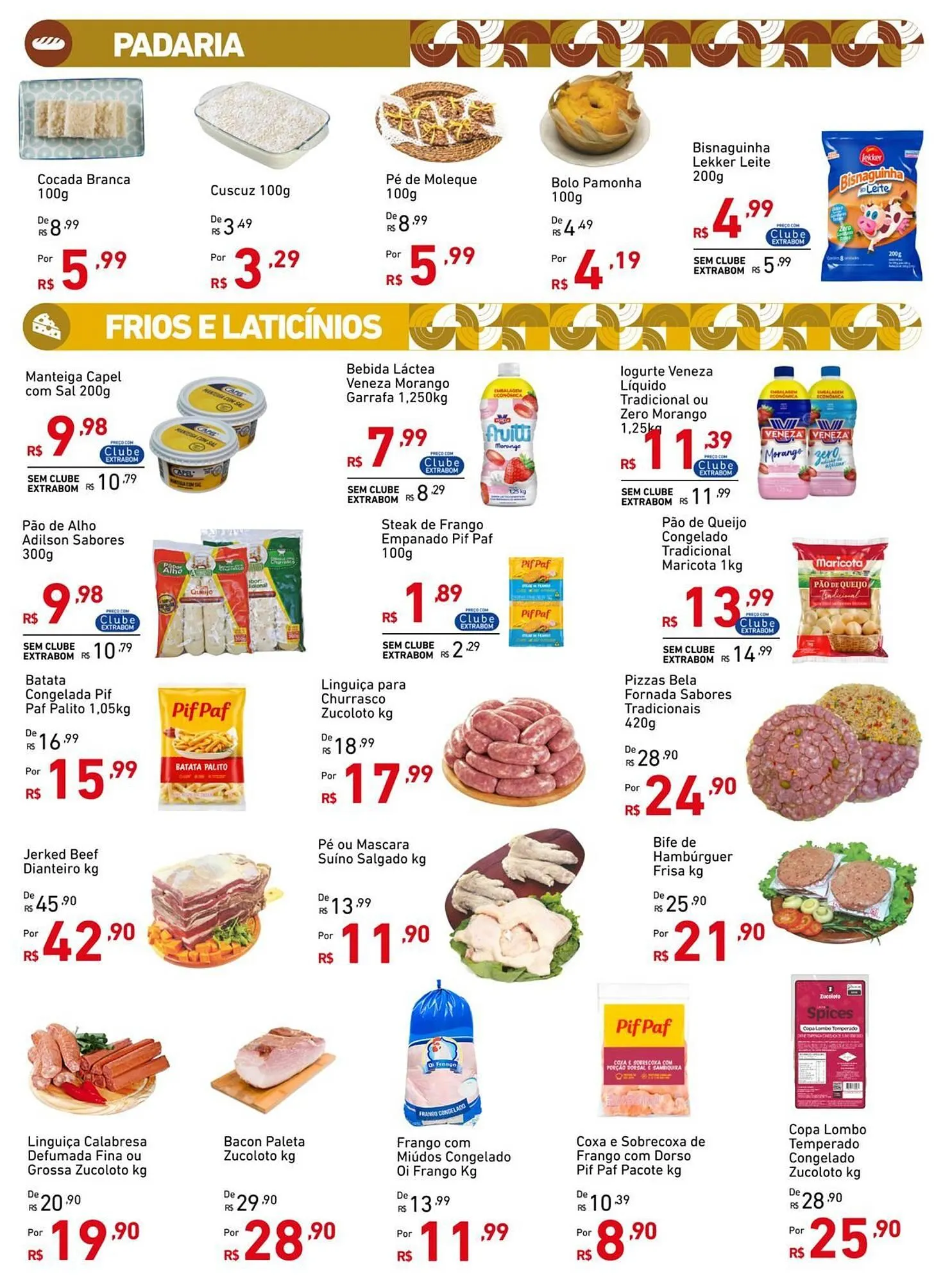 Encarte de Catálogo Extrabom Supermercados 12 de junho até 25 de junho 2025 - Pagina 4