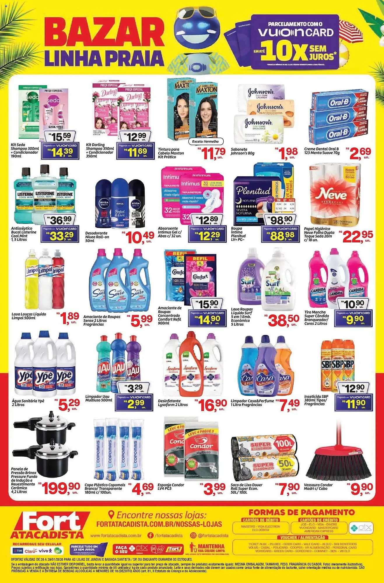 Encarte de Tabloide Fort Atacadista 26 de janeiro até 29 de janeiro 2026 - Pagina 4