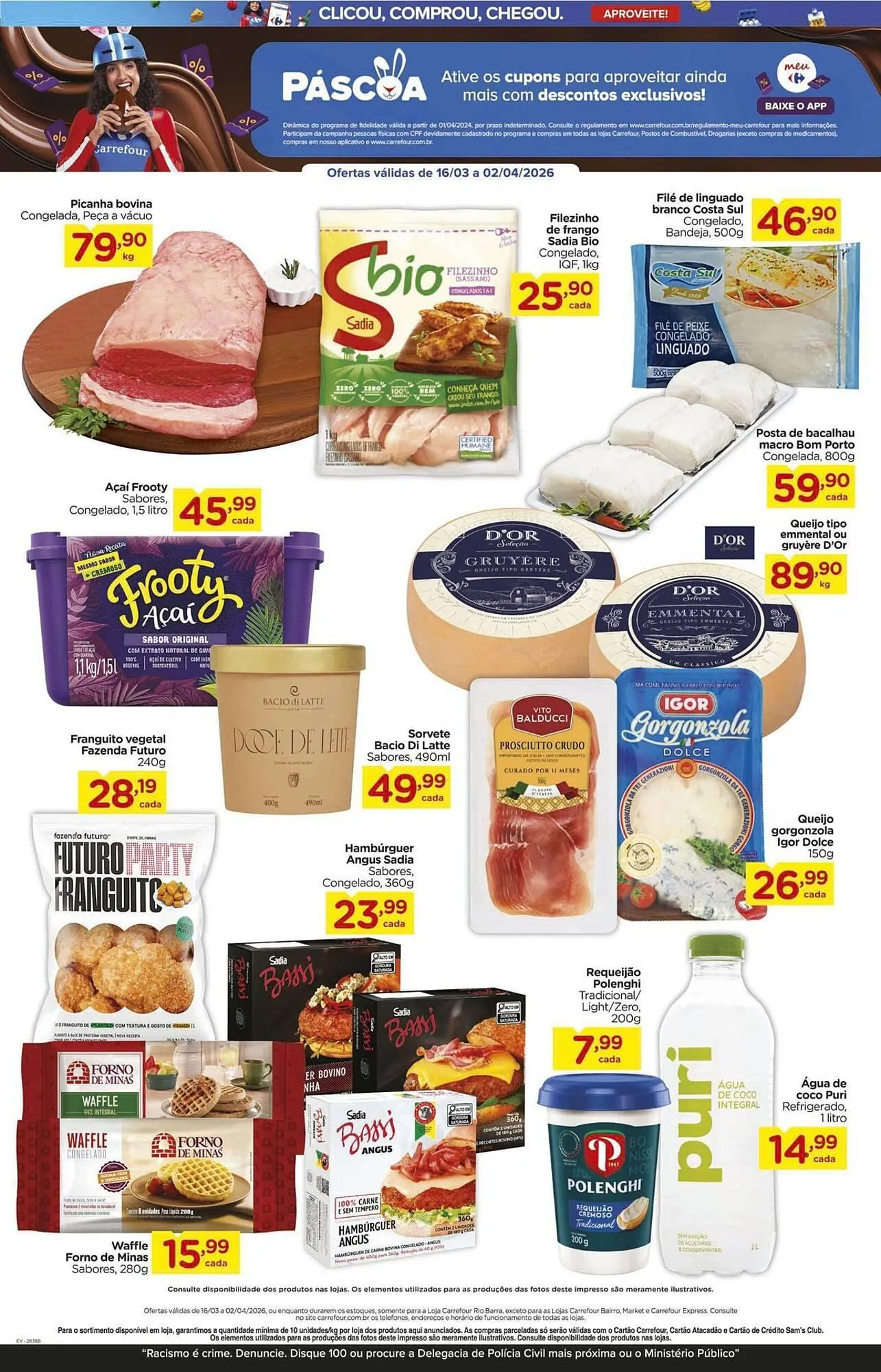 Encarte de Folheto Carrefour 16 de março até 2 de abril 2026 - Pagina 2