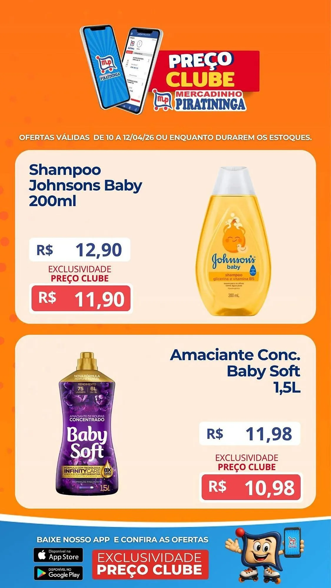 Encarte de Catálogo Mercadinho Piratininga 10 de abril até 12 de abril 2026 - Pagina 3