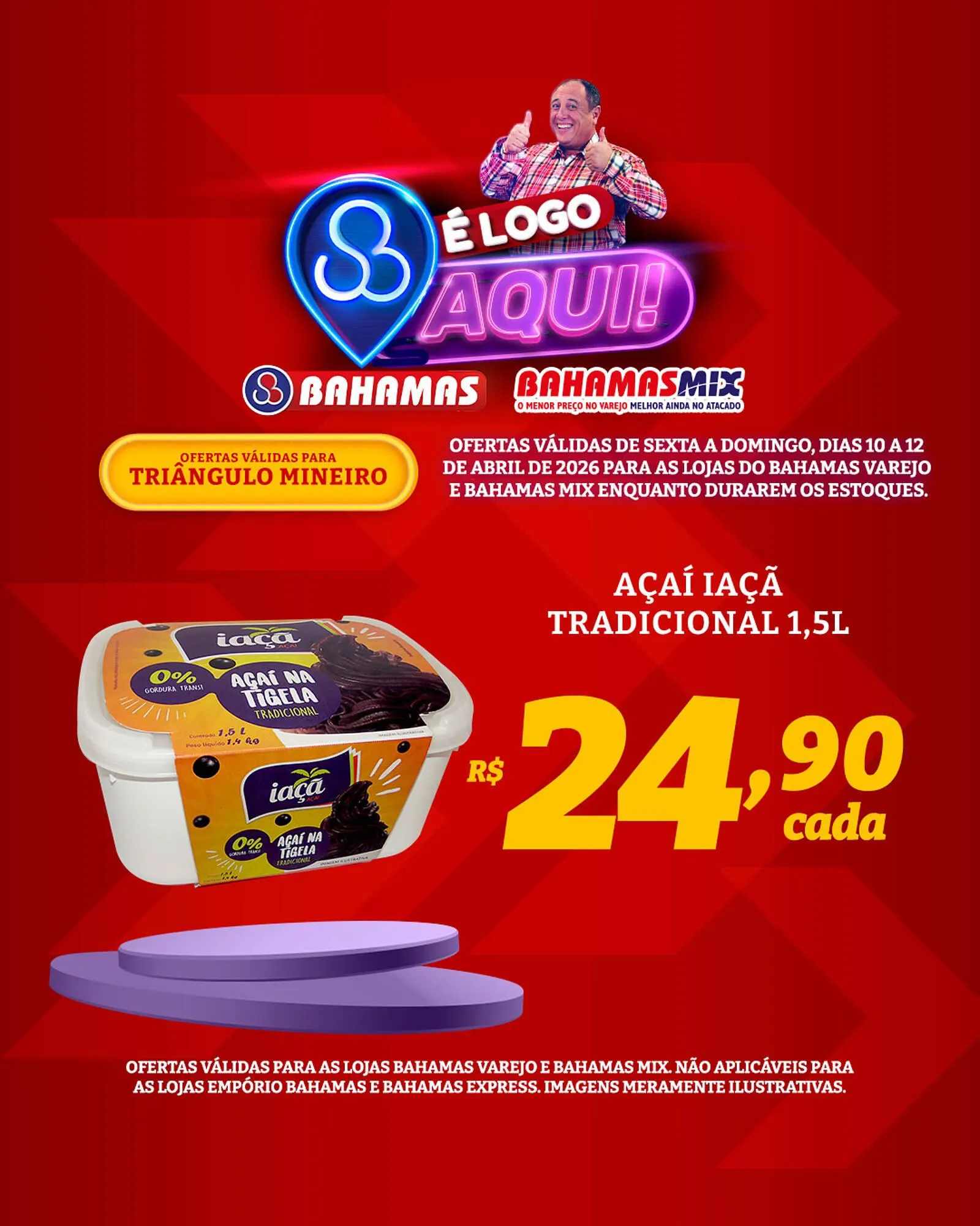 Encarte de Catálogo Bahamas Supermercados 11 de abril até 12 de abril 2026 - Pagina 2