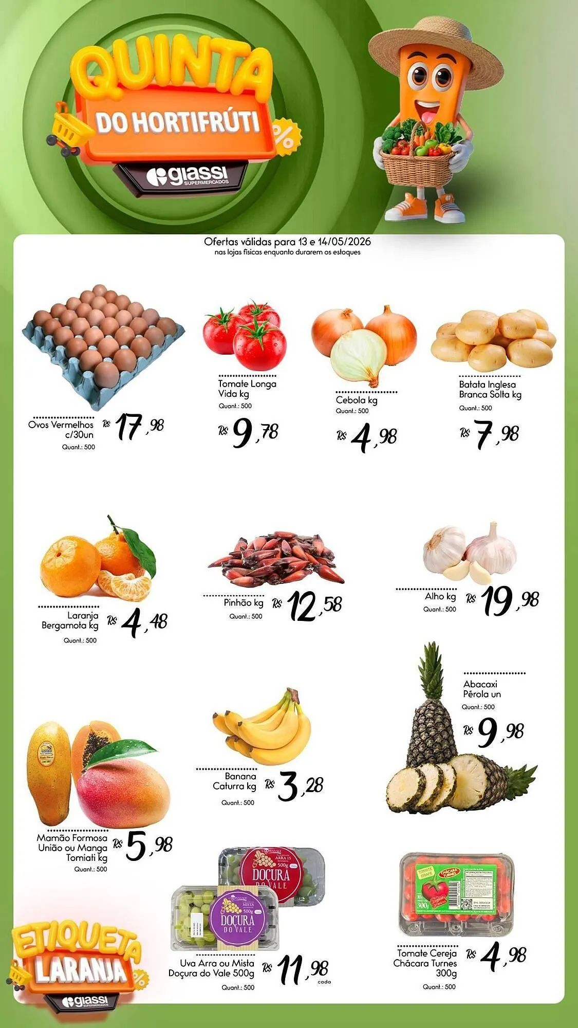 Encarte de Encarte Giassi Supermercados 13 de maio até 14 de maio 2026 - Pagina 2