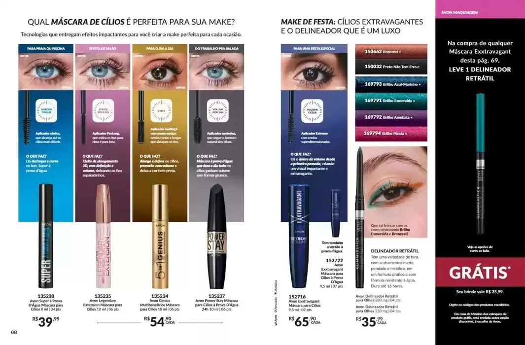 Encarte de Avon Revista Cosméticos Ciclo 8/2025 8 de abril até 15 de maio 2025 - Pagina 35
