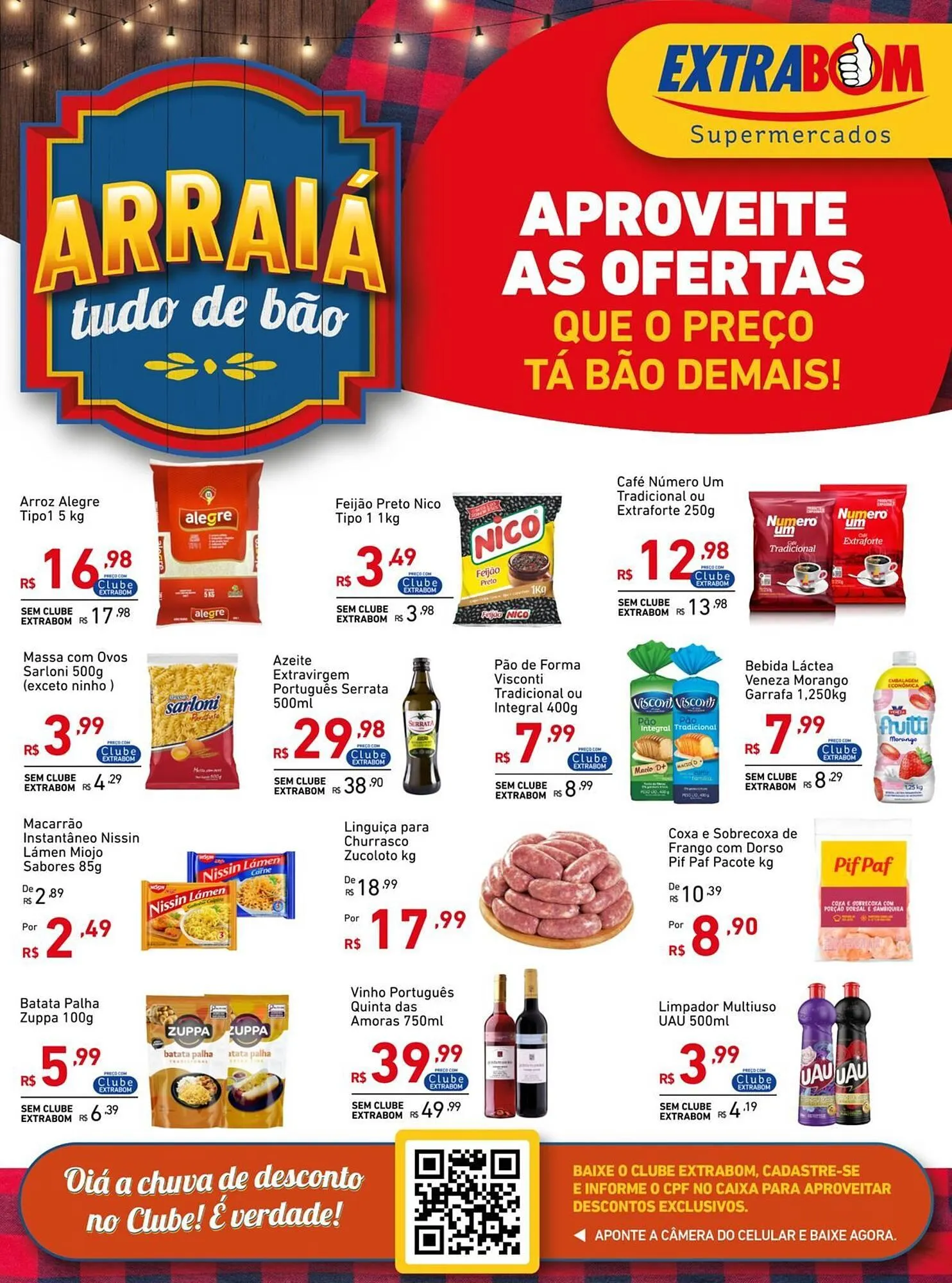 Encarte de Catálogo Extrabom Supermercados 12 de junho até 25 de junho 2025 - Pagina 1
