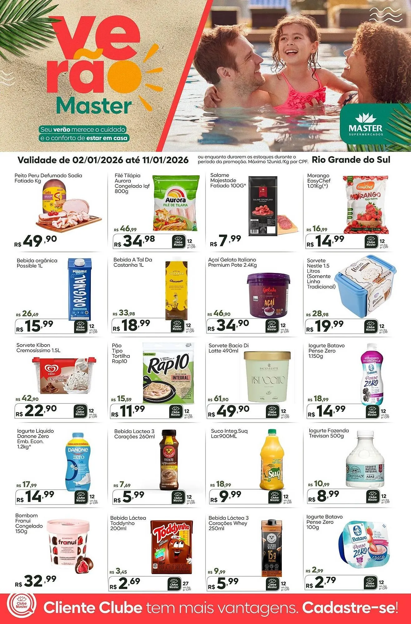 Encarte de Folheto Master Supermercados 2 de janeiro até 11 de janeiro 2026 - Pagina 2