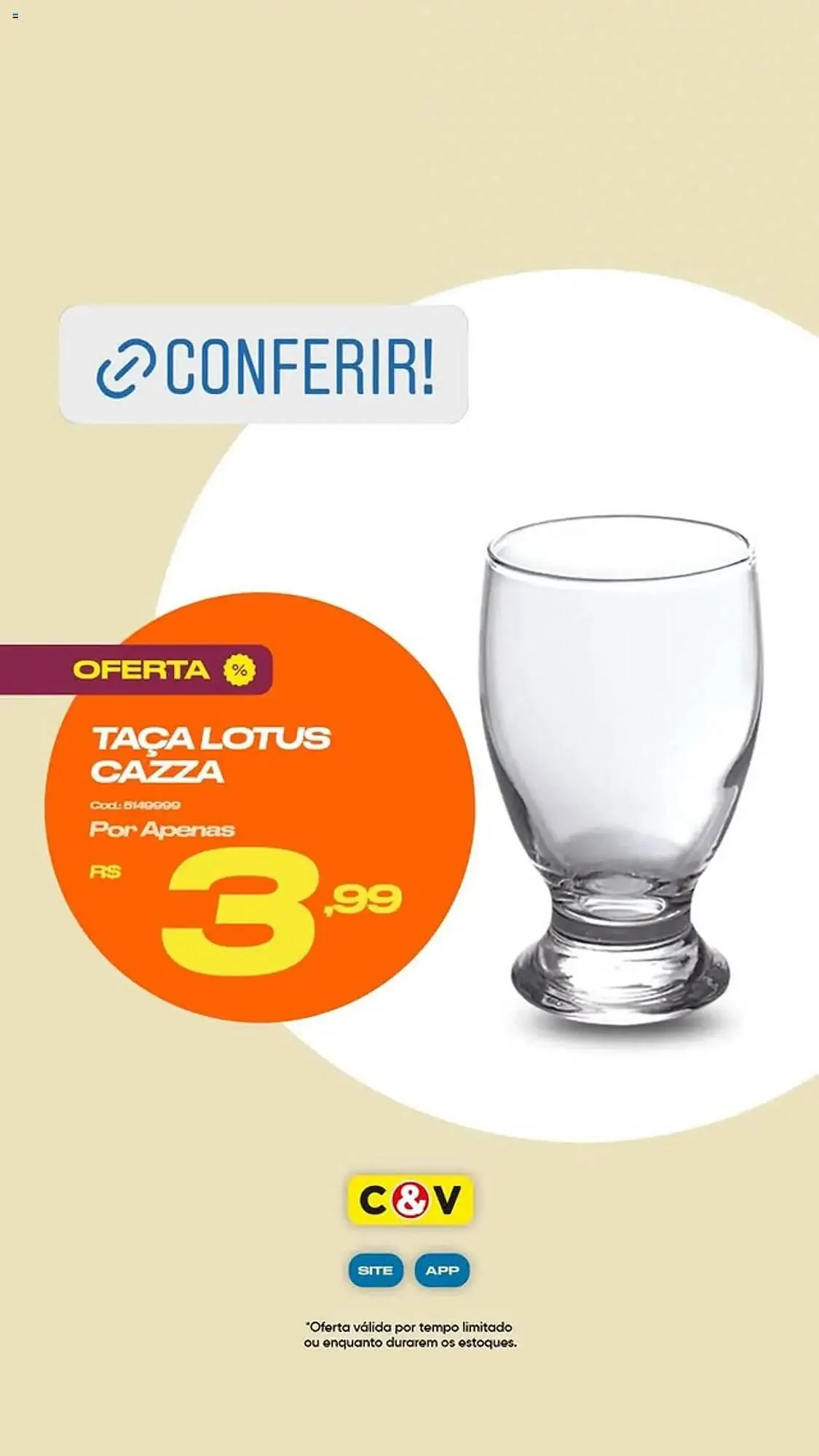 Encarte de Catálogo Casa e Vídeo 24 de julho até 9 de agosto 2025 - Pagina 15