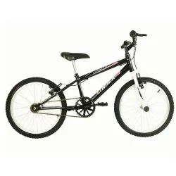 Bicicleta Infantil Track Bikes Cometa - Aro 20, Aço Carbono - Preto