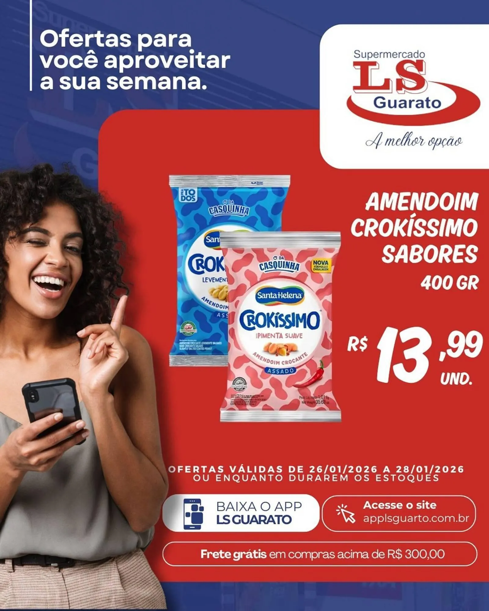 Encarte de Catálogo Supermercado LS Guarato 26 de janeiro até 28 de janeiro 2026 - Pagina 3
