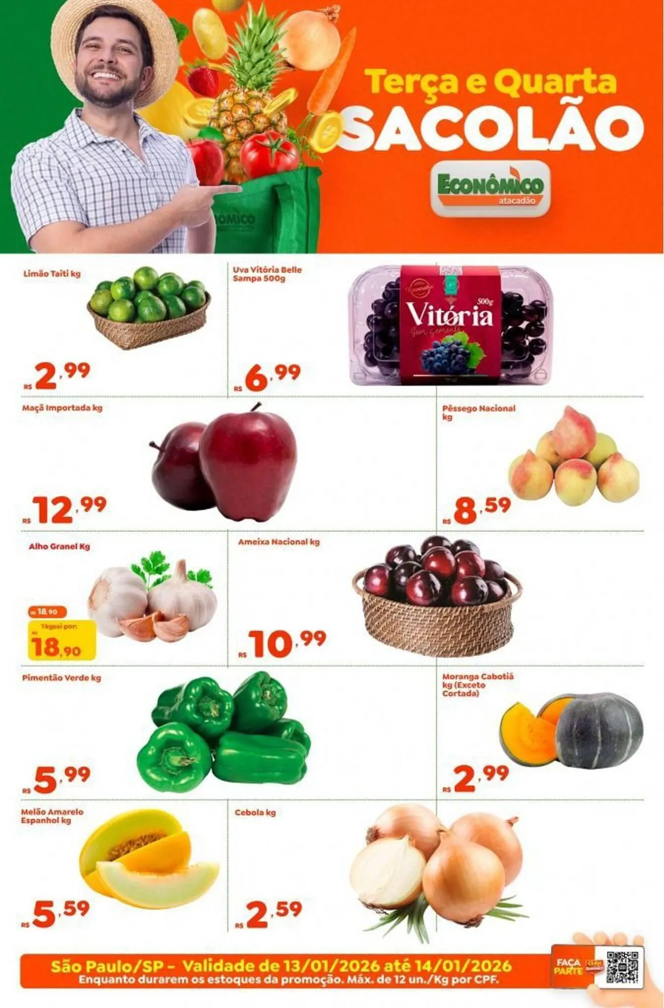 Encarte de Catálogo Econômico Atacadão 13 de janeiro até 16 de janeiro 2026 - Pagina 3