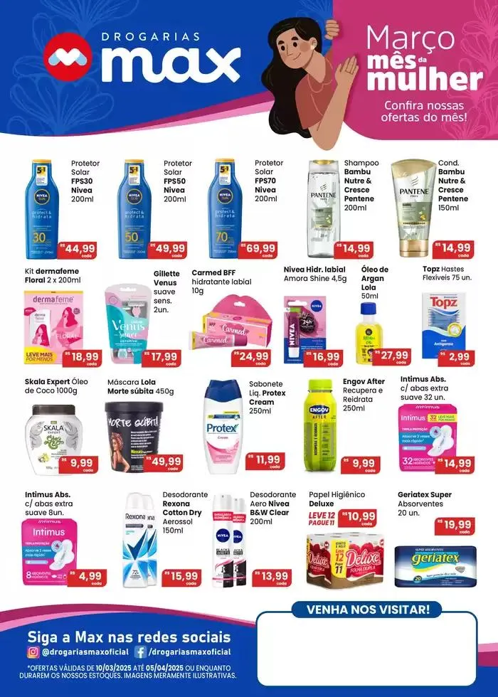 Jornal de ofertas Drogarias Max - 1