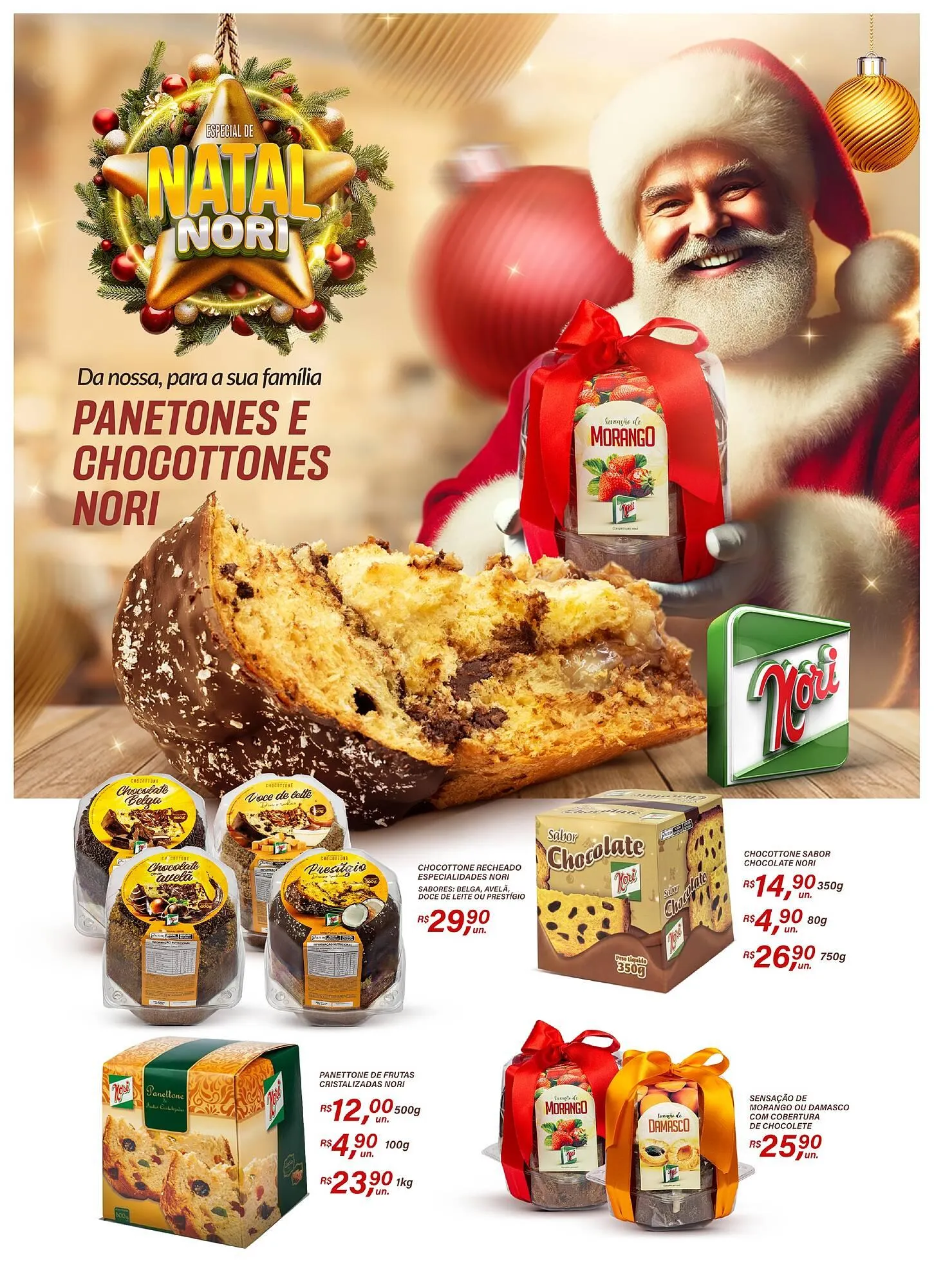 Encarte de Catálogo Supermercados Nori 26 de dezembro até 1 de janeiro 2025 - Pagina 3