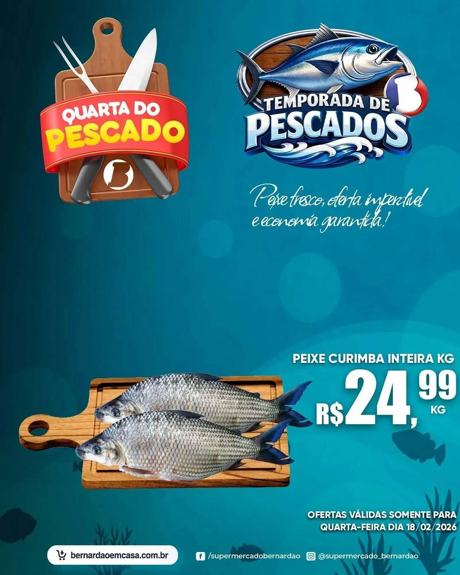 Encarte de Catálogo Supermercado Bernardão 18 de fevereiro até 18 de fevereiro 2026 - Pagina 2