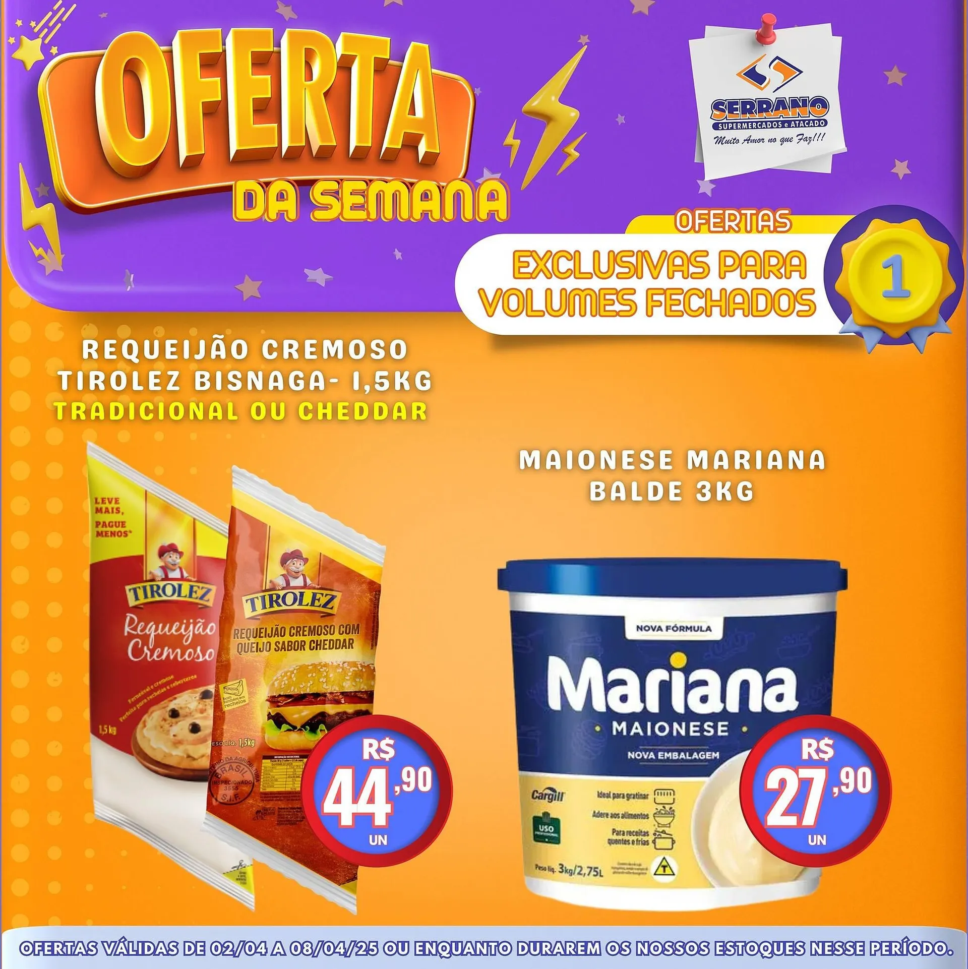 Encarte de Catálogo Serrano Supermercado 2 de abril até 8 de abril 2025 - Pagina 3