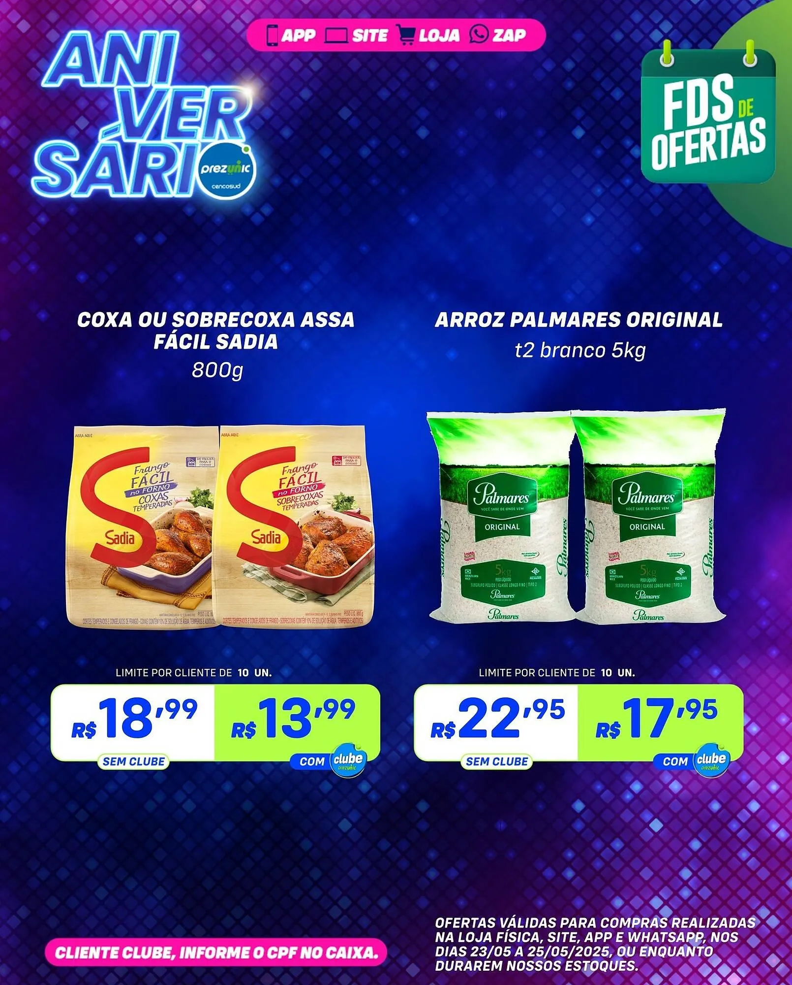 Encarte de Catálogo Prezunic 23 de maio até 25 de maio 2025 - Pagina 4