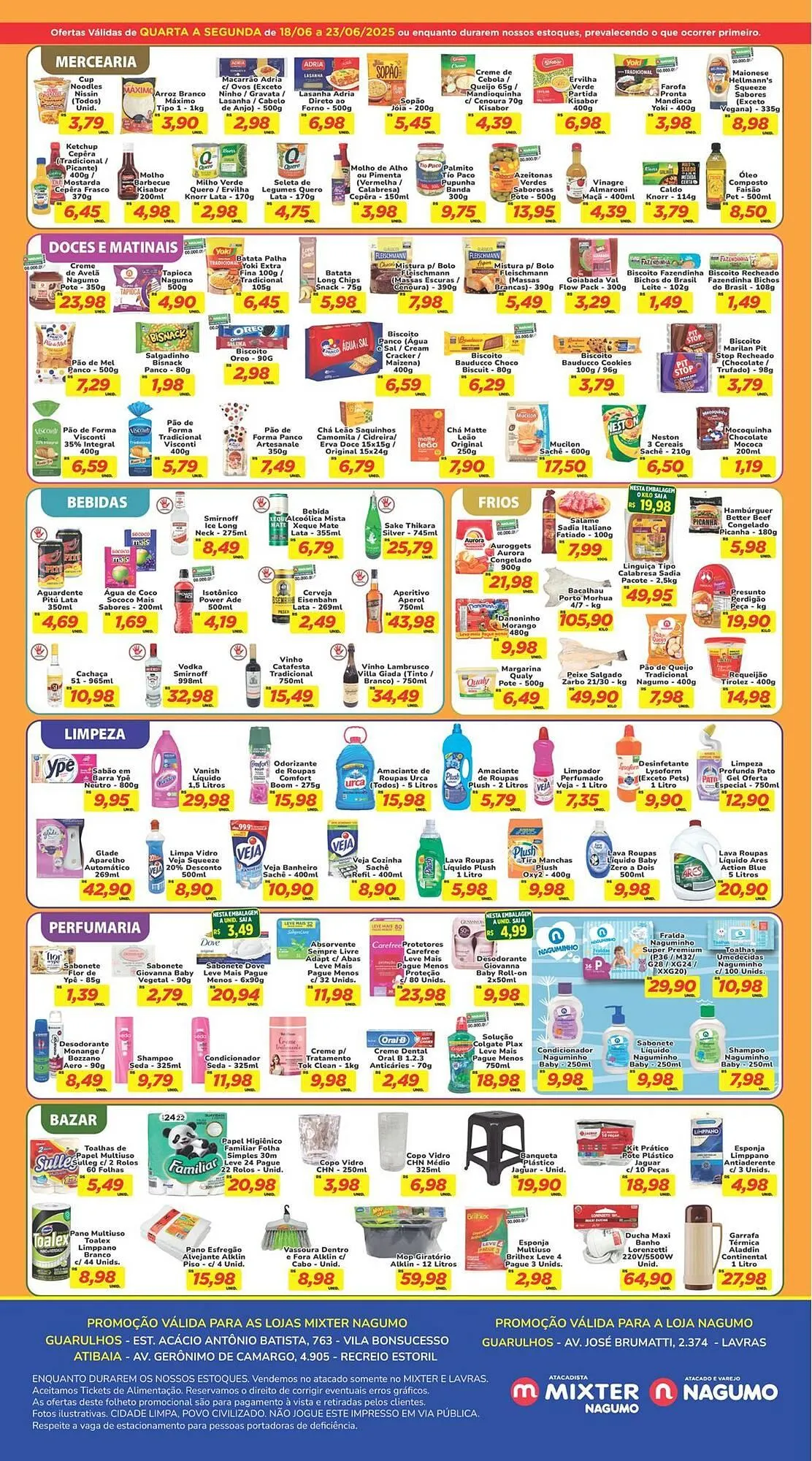 Encarte de Catálogo Nagumo 18 de junho até 23 de junho 2025 - Pagina 2