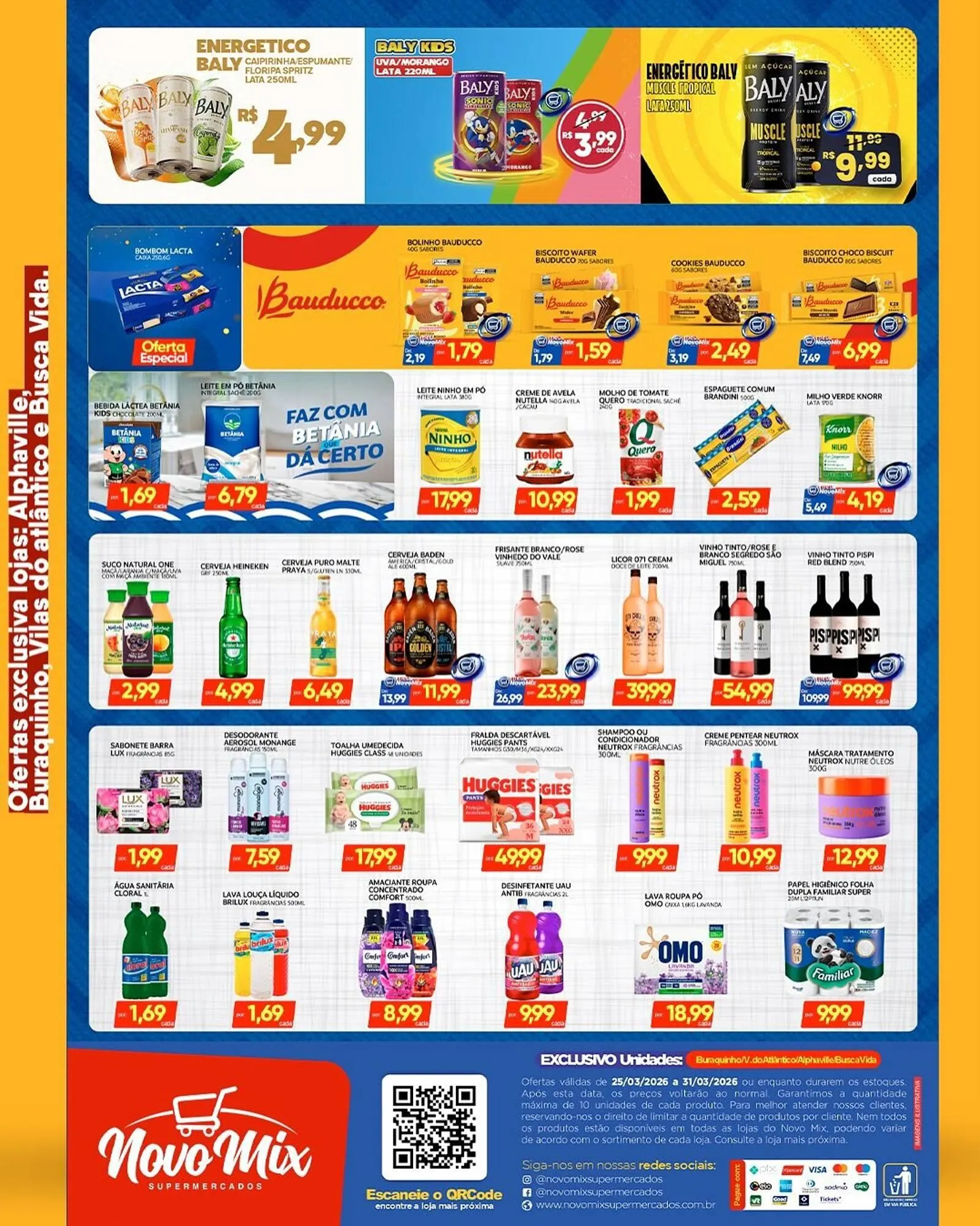 Encarte de Encarte Novo Mix 25 de março até 31 de março 2026 - Pagina 5