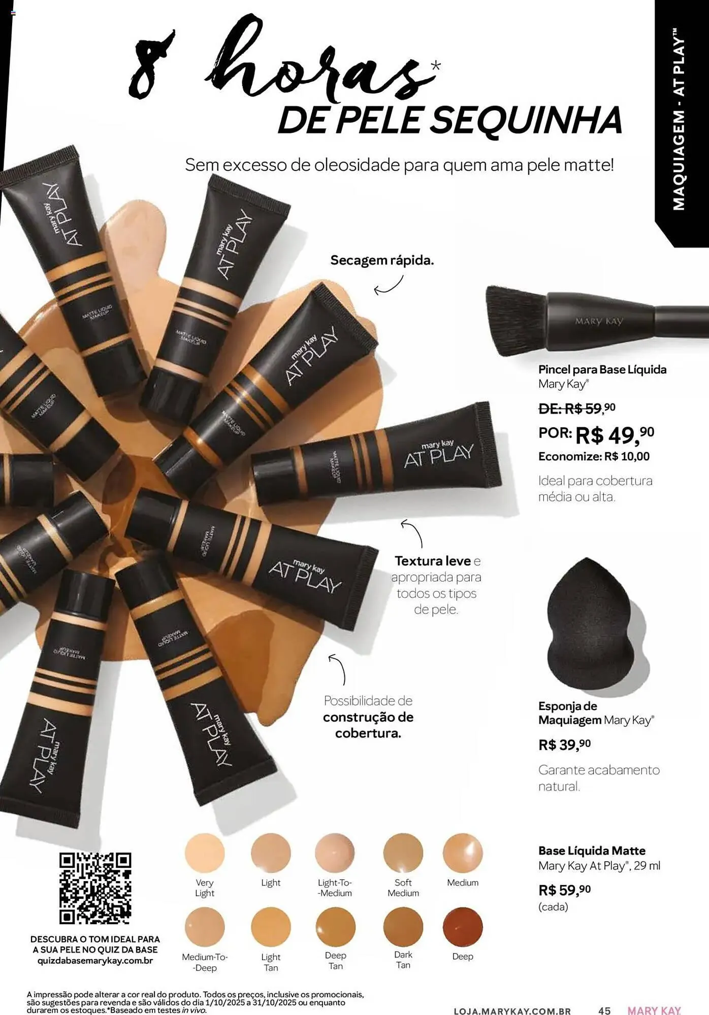 Encarte de Revista Mary Kay 1 de outubro até 1 de novembro 2025 - Pagina 45