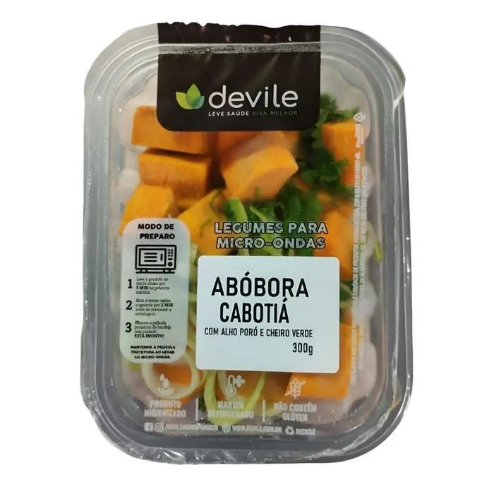 Abóbora Cabotiá Devile 300g