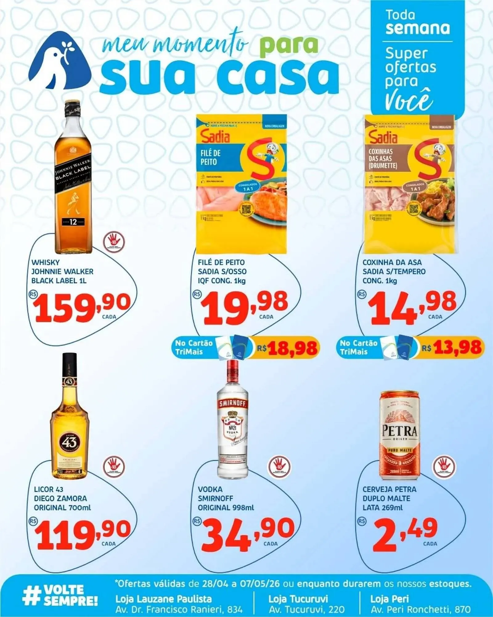 Encarte de Catálogo Trimais Supermercado 1 de maio até 7 de maio 2026 - Pagina 6