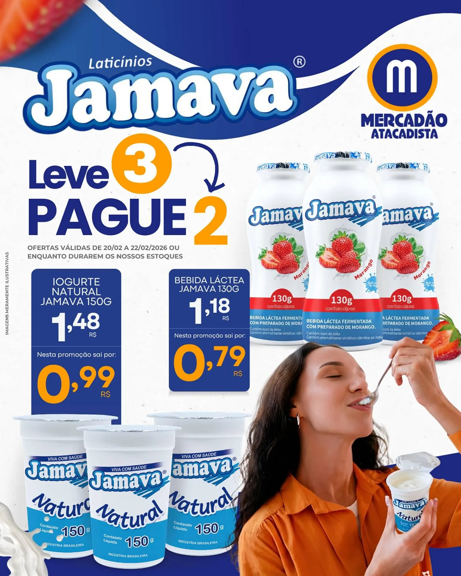 Encarte de Folheto Mercadão Atacadista 20 de fevereiro até 22 de fevereiro 2026 - Pagina 3