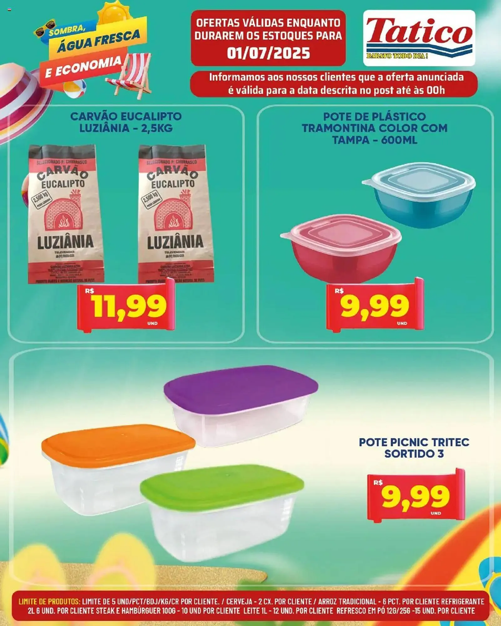 Encarte de Catálogo Tatico 1 de julho até 2 de julho 2025 - Pagina 19